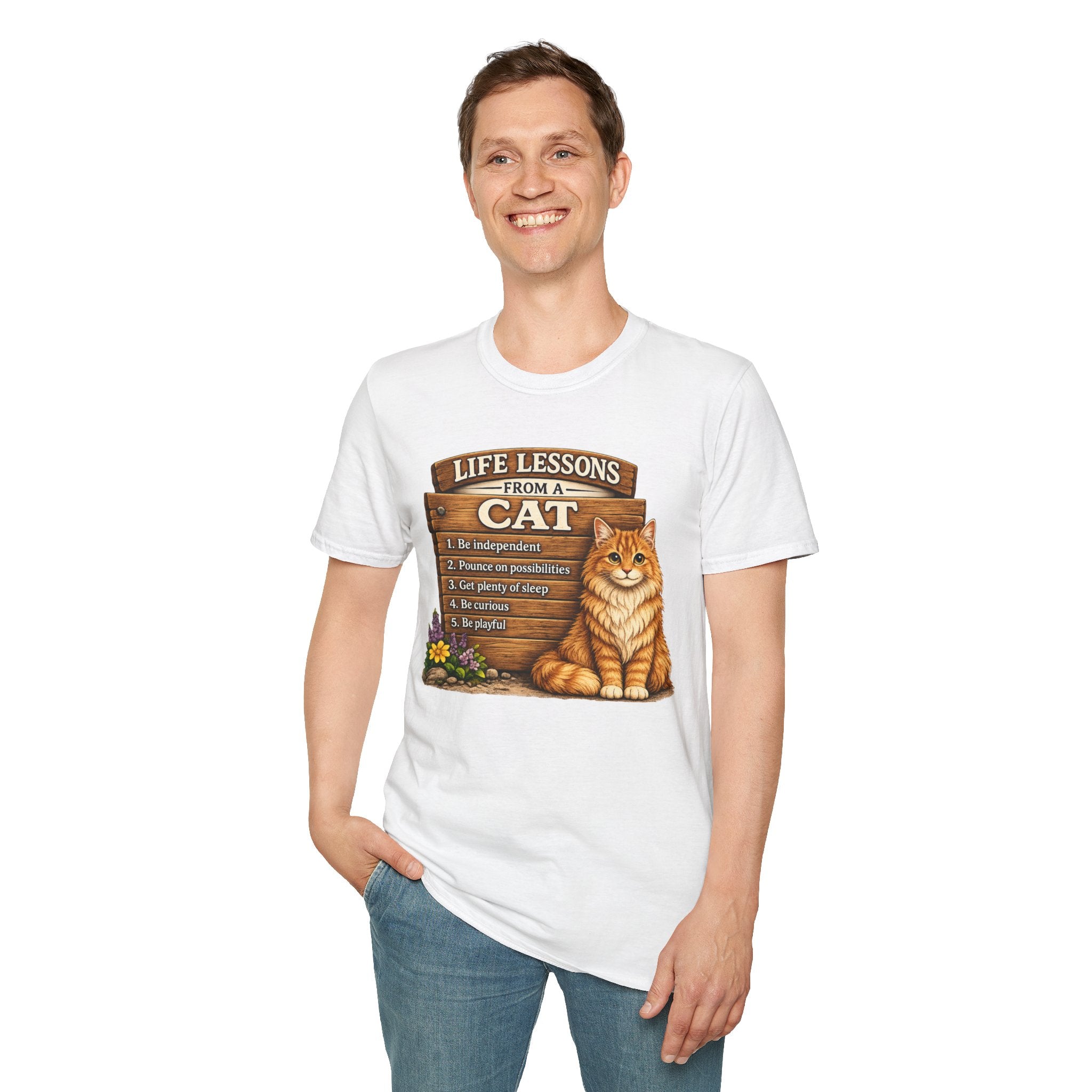 Life Lessons From a Cat T-Shirt