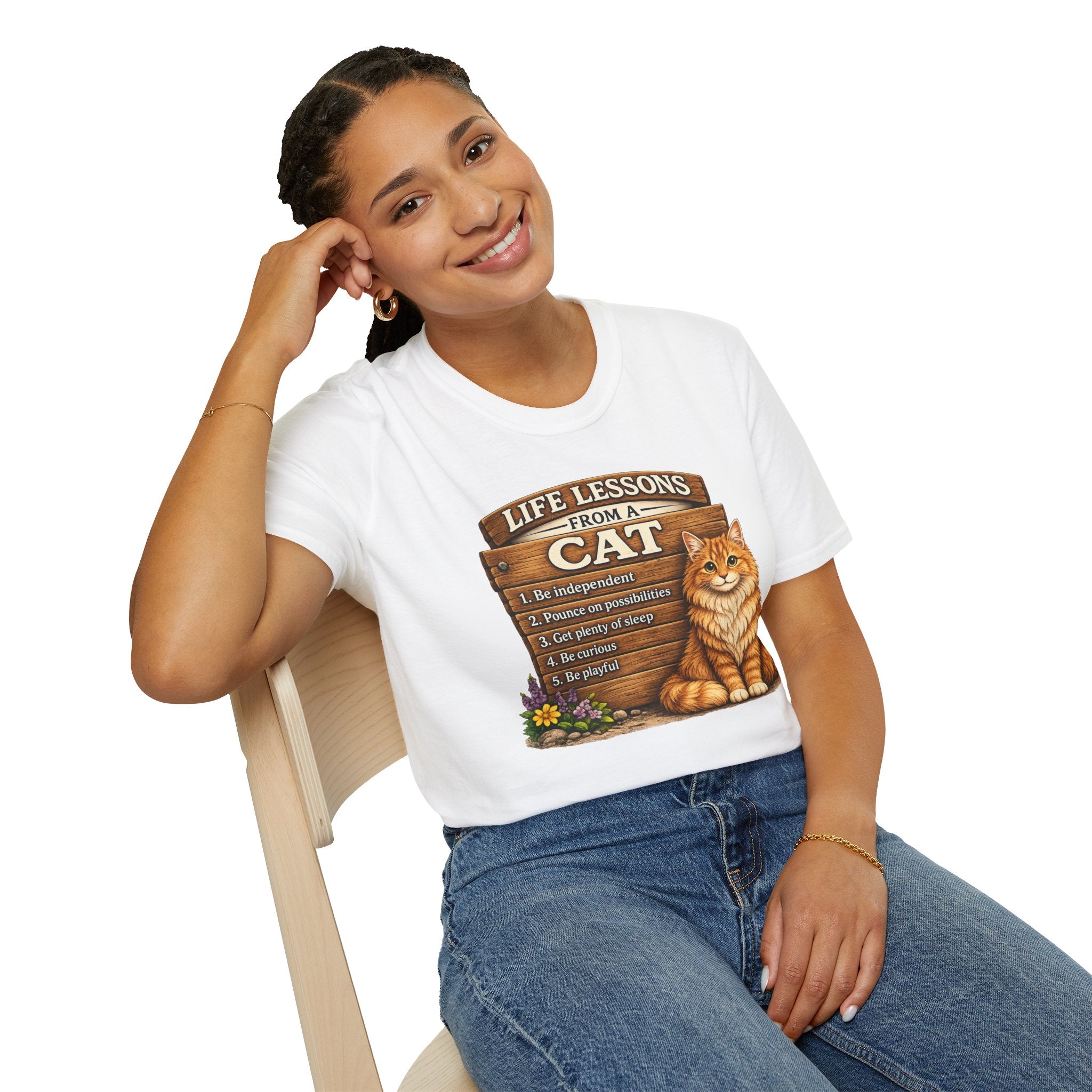 Life Lessons From a Cat T-Shirt