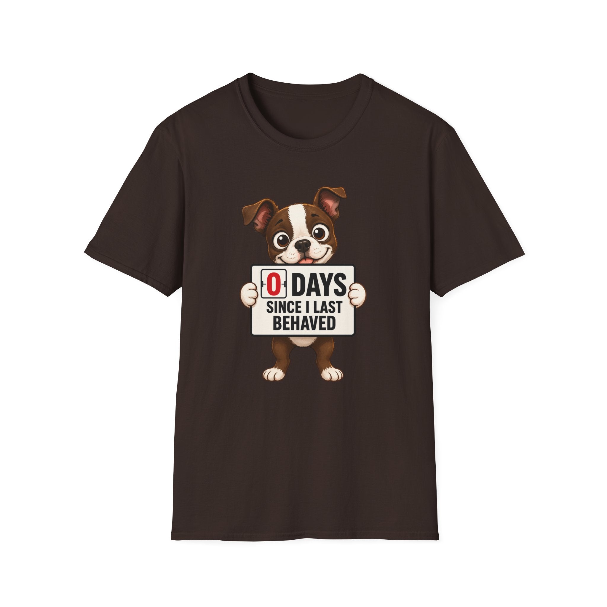 "0 Days Since I Last Behaved" T-Shirt