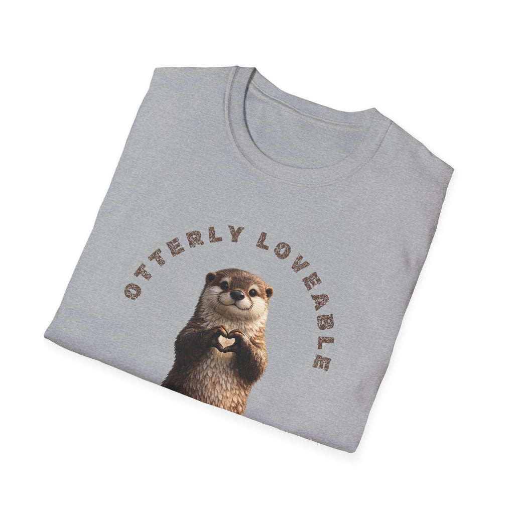 Otterly Loveable Otter Graphic Tee