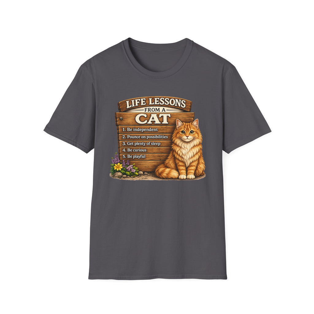 Life Lessons From a Cat T-Shirt