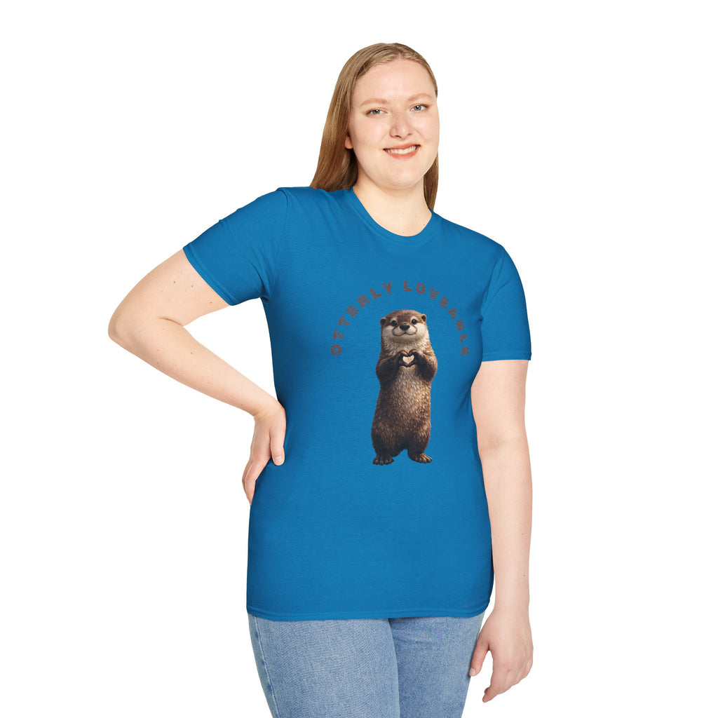 Otterly Loveable Otter Graphic Tee