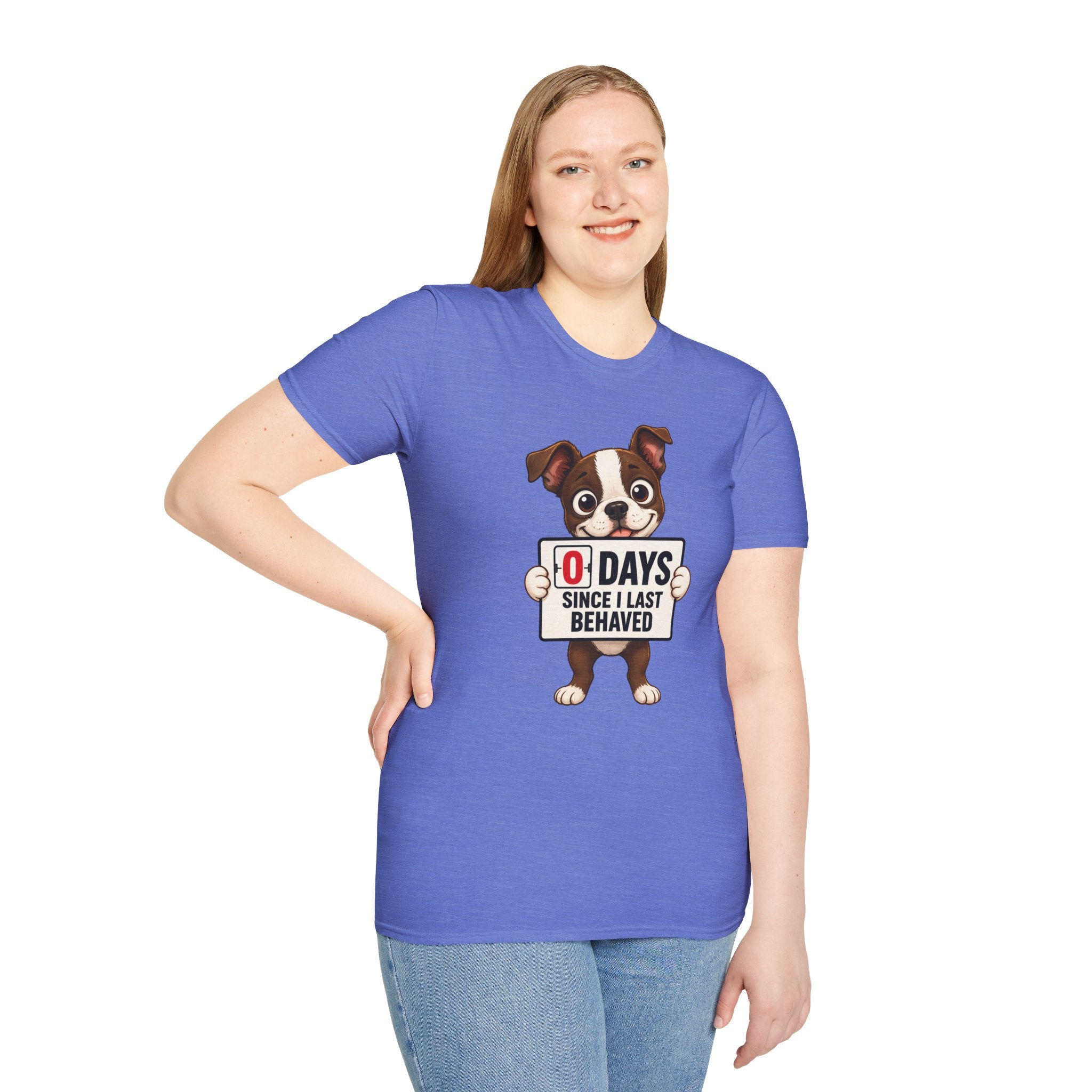 "0 Days Since I Last Behaved" T-Shirt