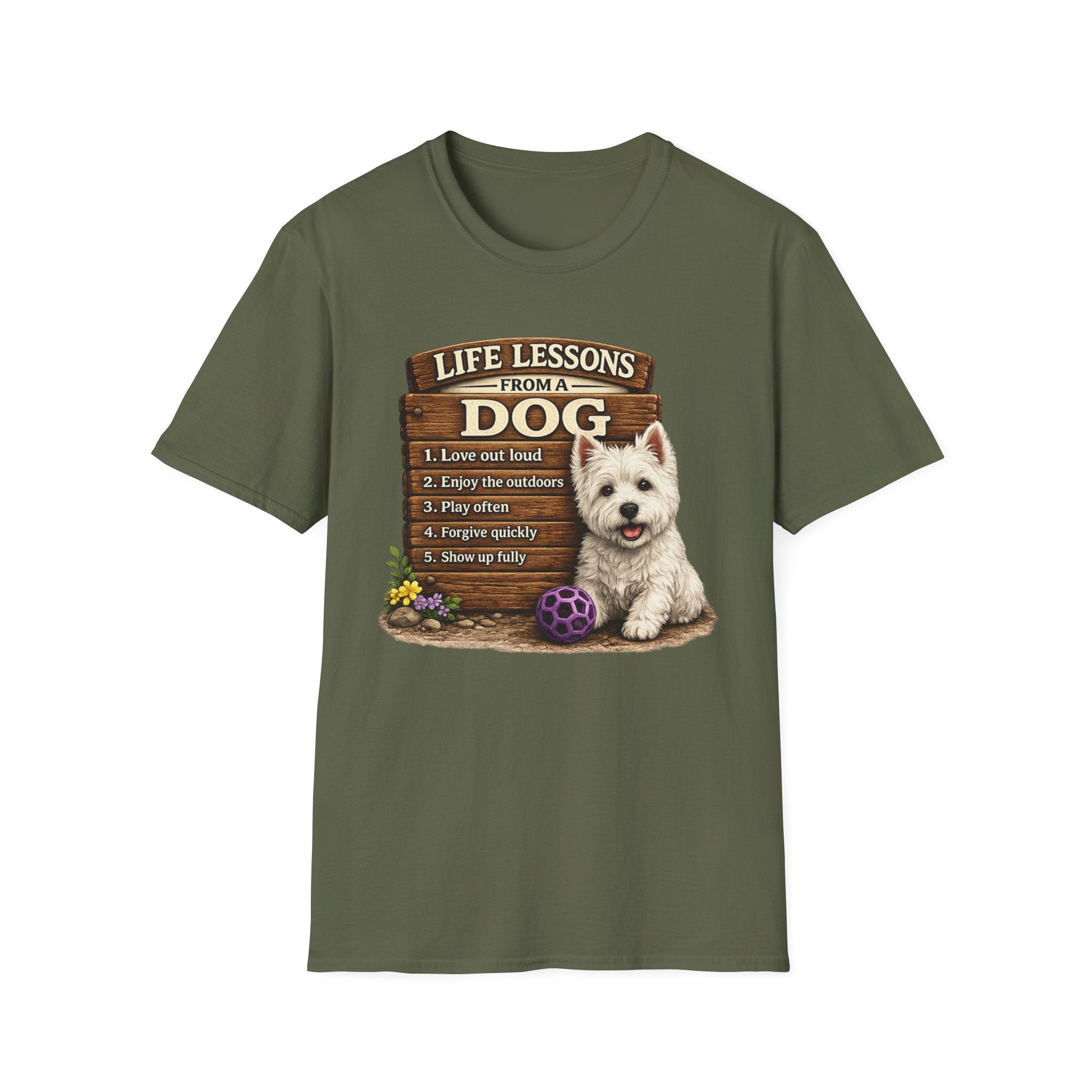 Life Lessons From a Dog Graphic Tee