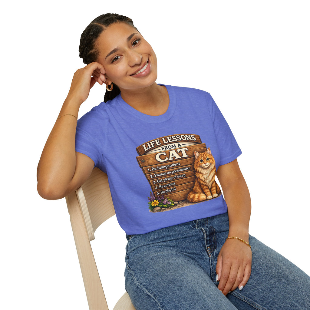 Life Lessons From a Cat T-Shirt