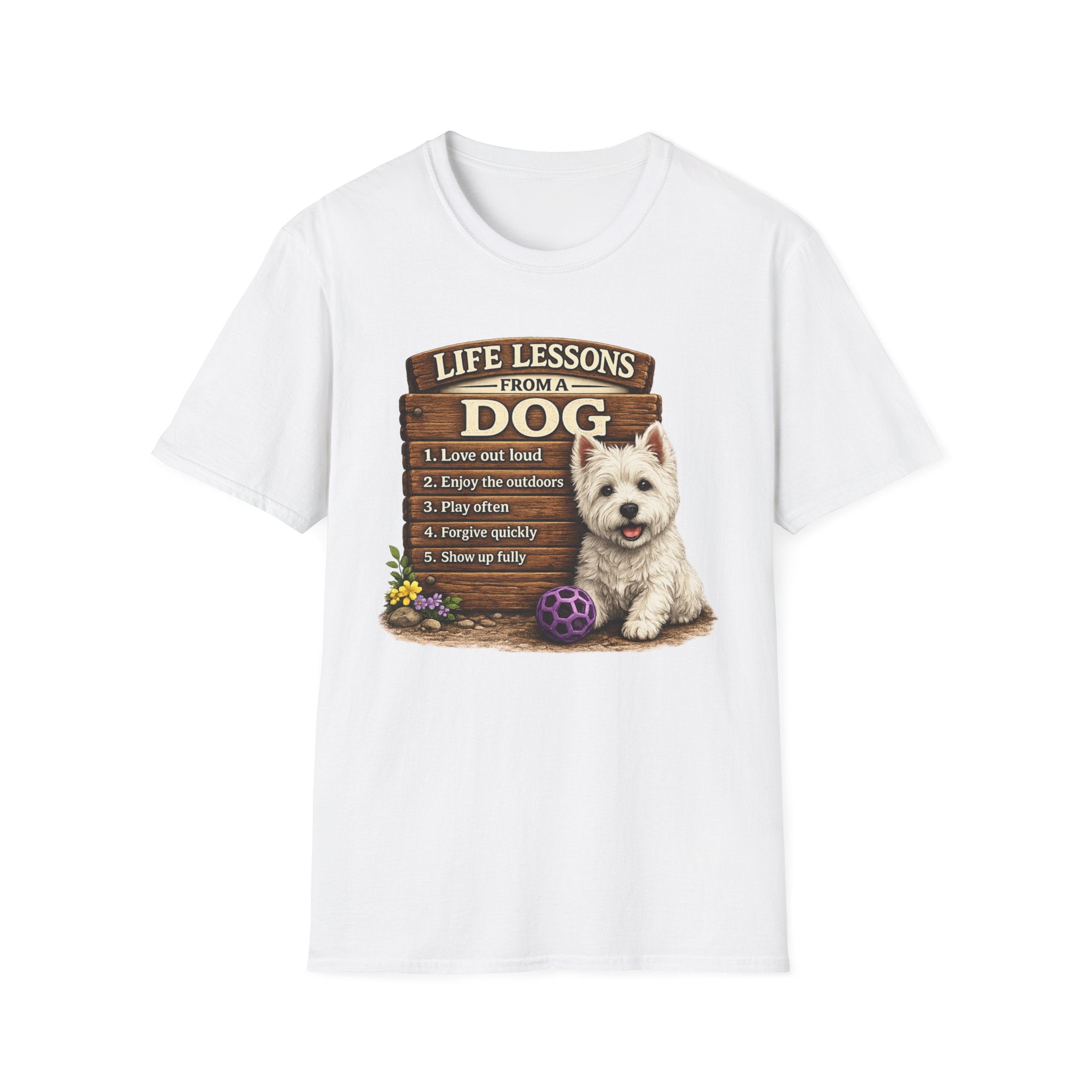 Life Lessons From a Dog Graphic Tee