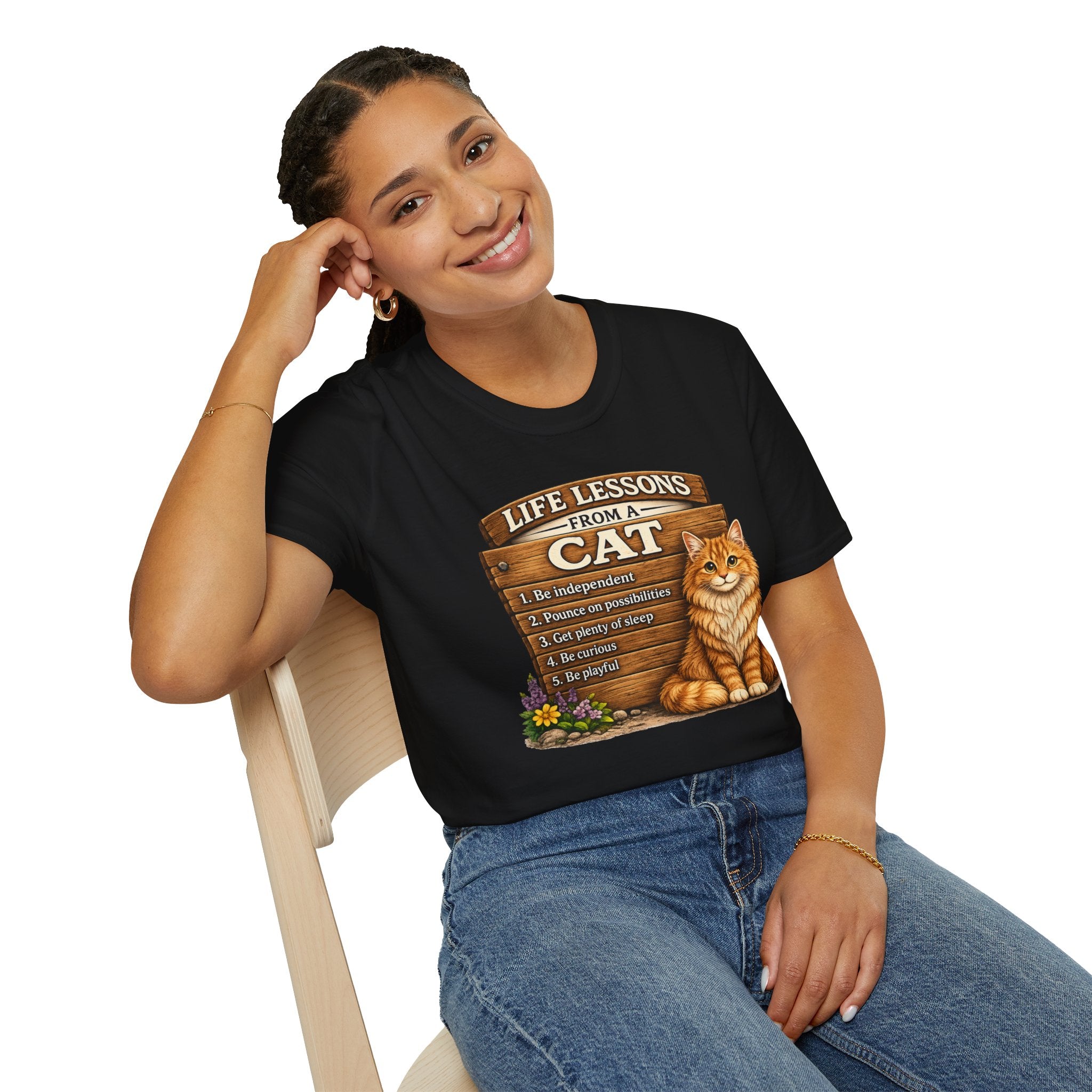 Life Lessons From a Cat T-Shirt