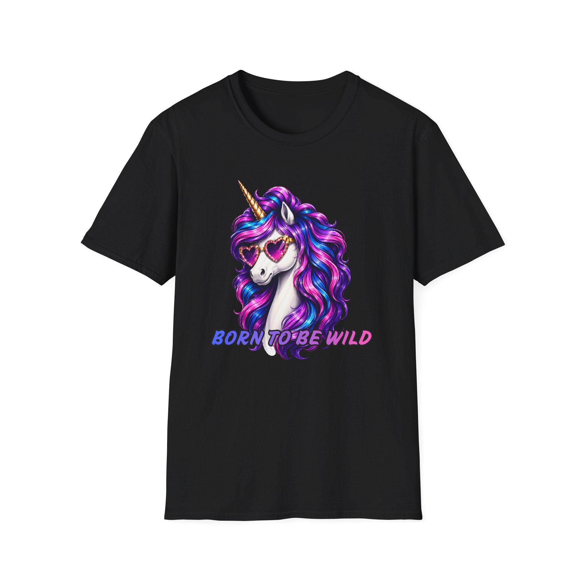 Born To Be Wild Unicorn Graphic Tee