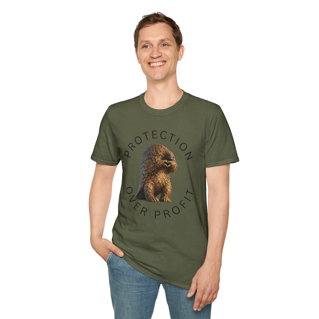 Pangolin Protection Over Profit T-Shirt