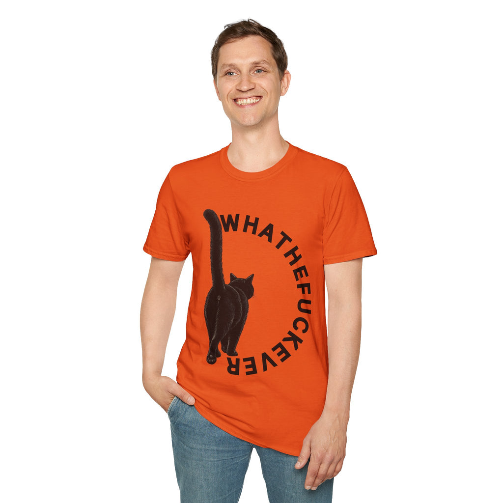 Black Cat Graphic Tee | Funny Cat Shirt for Cat Lovers