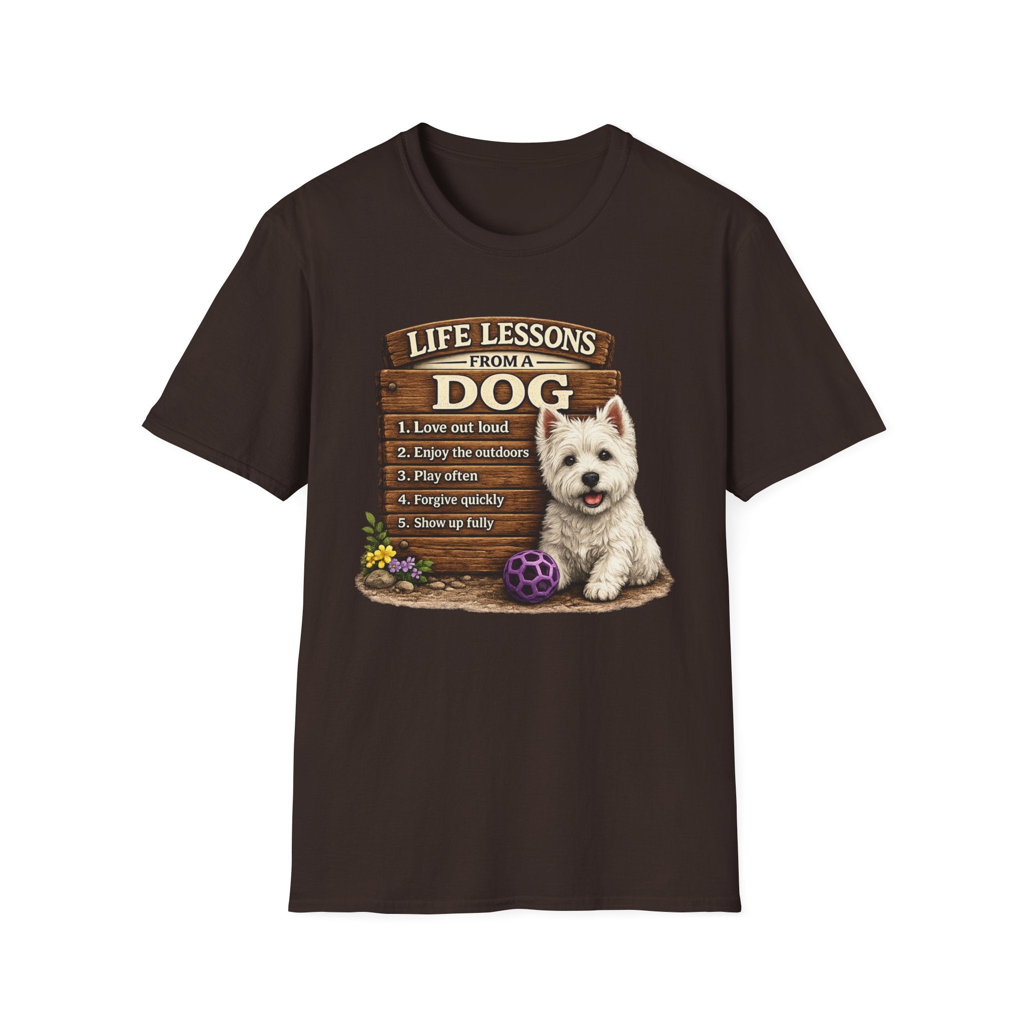 Life Lessons From a Dog Graphic Tee