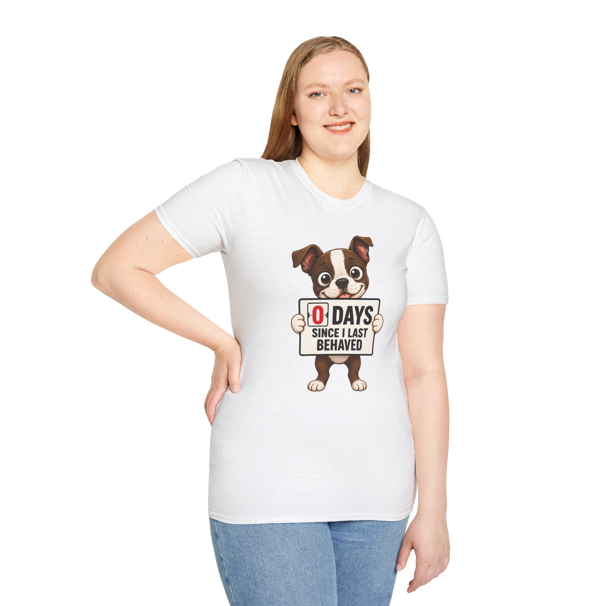 "0 Days Since I Last Behaved" T-Shirt