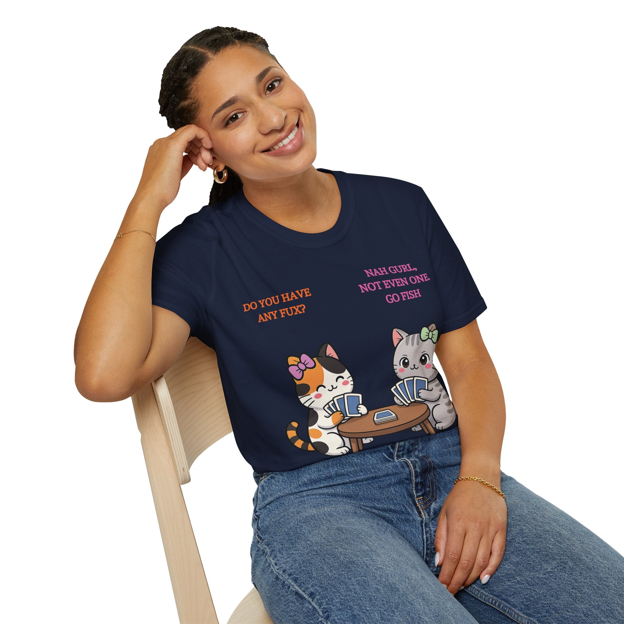 No Fux Go Fish Graphic Tee