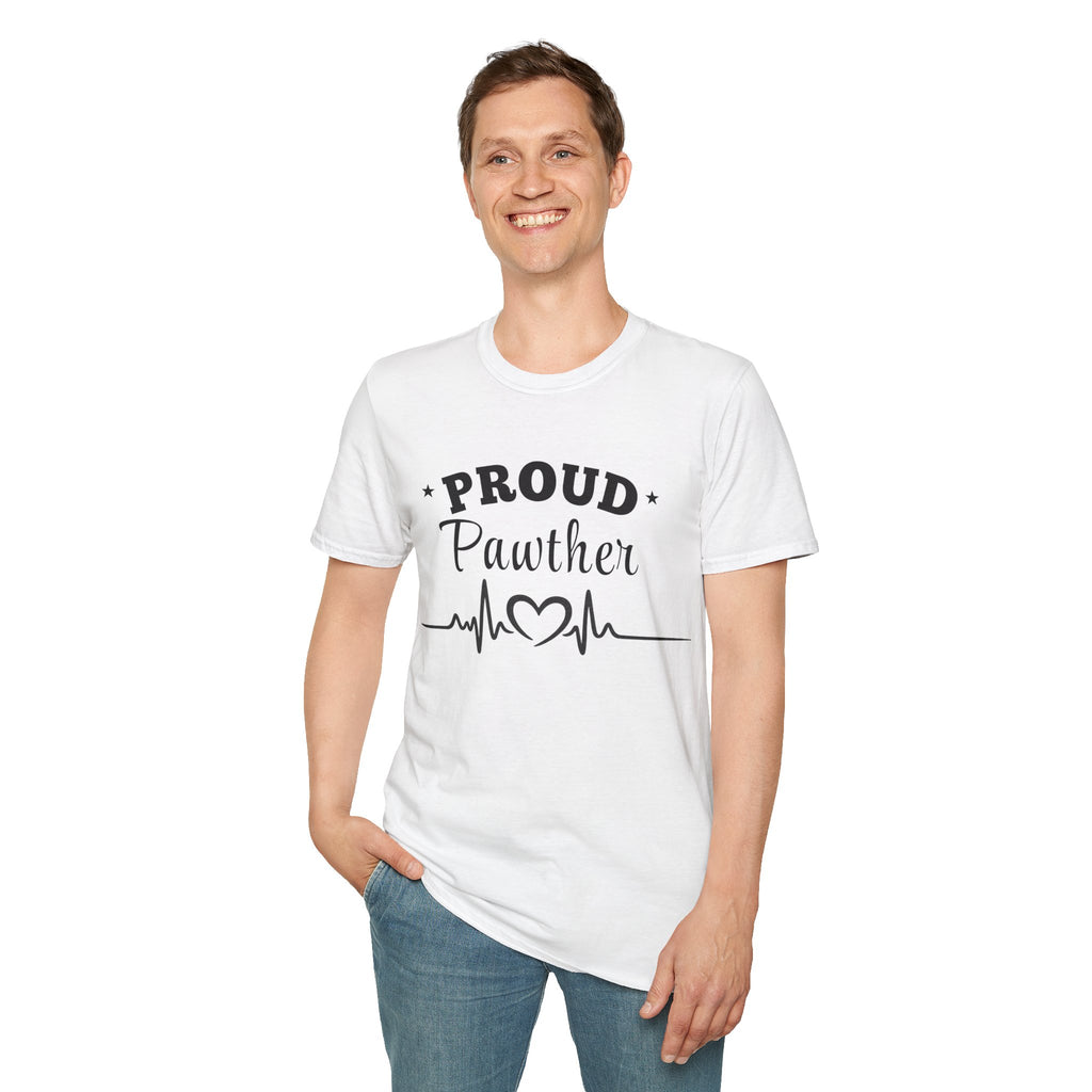 Proud Pawther Pet Dad T-Shirt