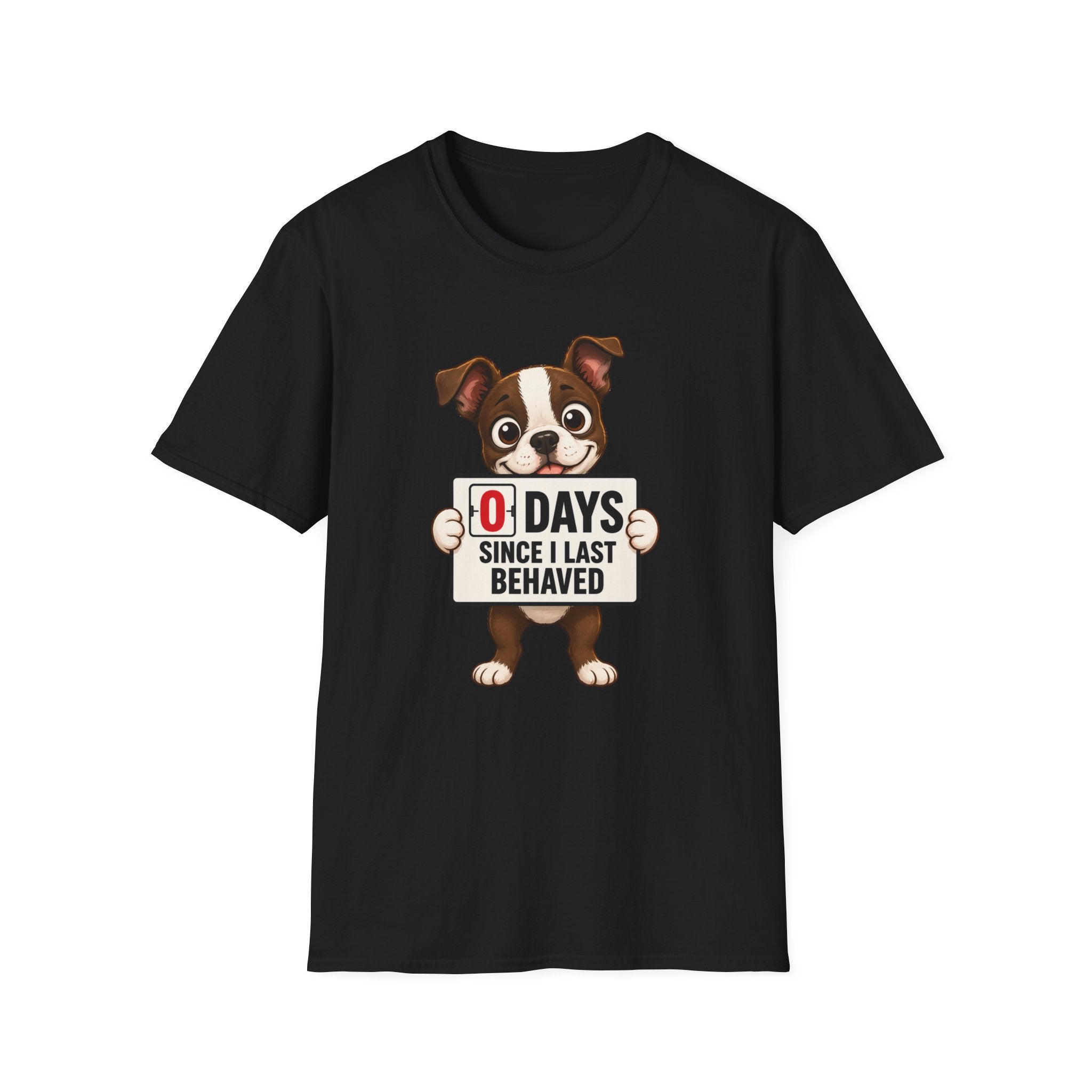 "0 Days Since I Last Behaved" T-Shirt