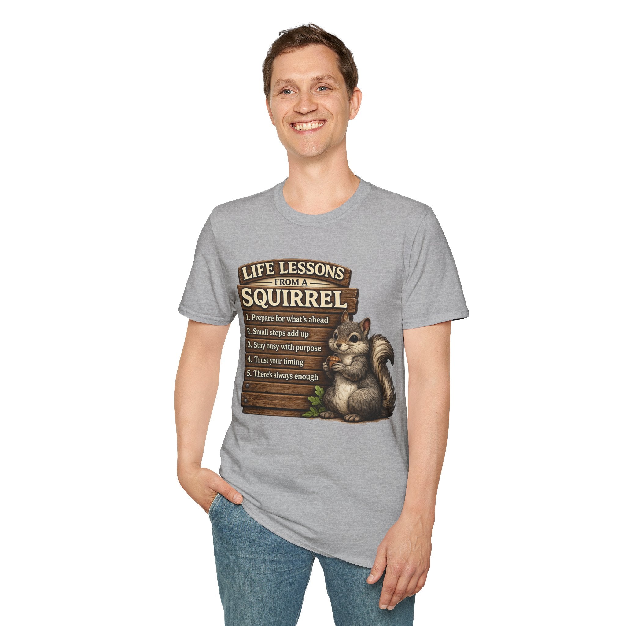 Squirrel Life Lessons T-Shirt