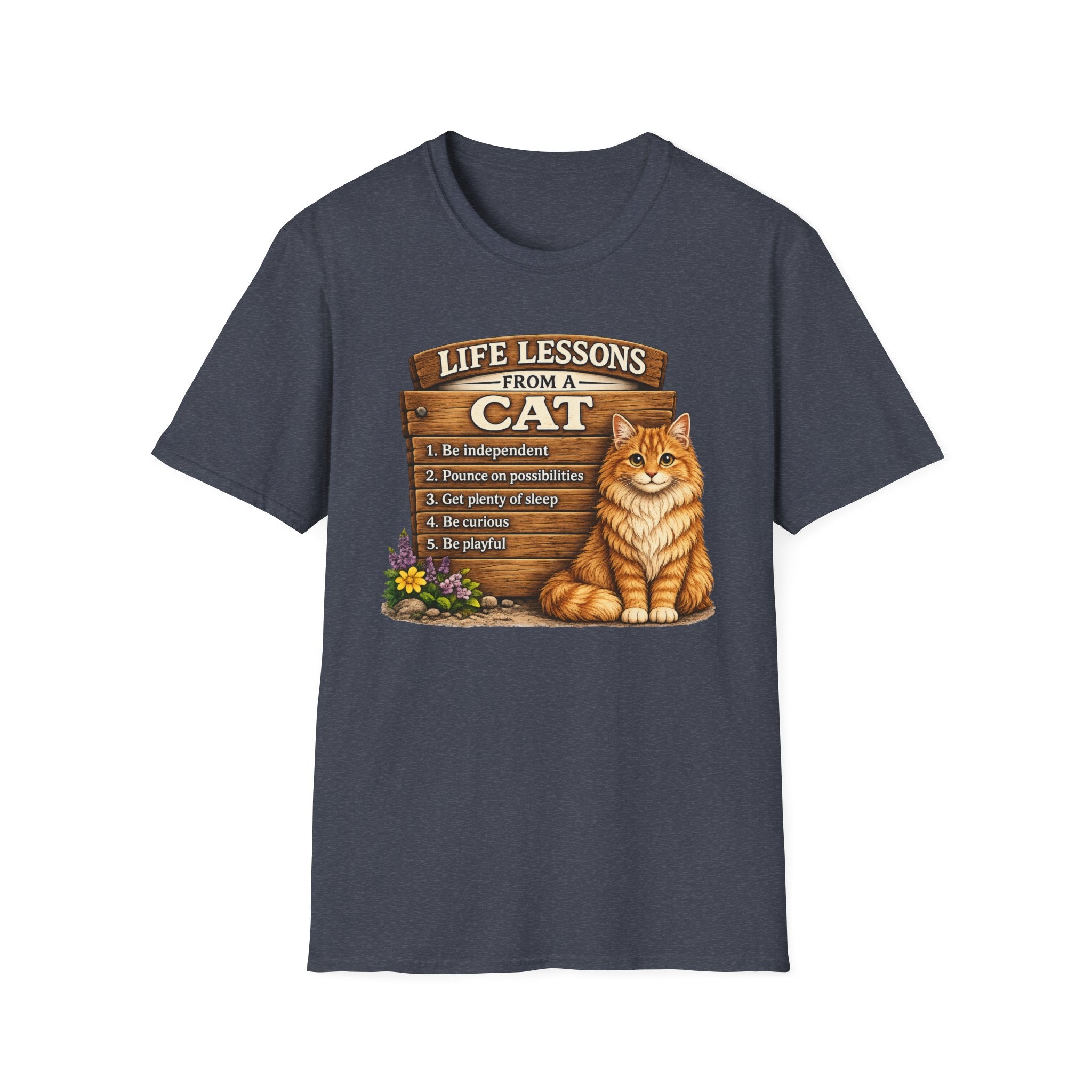 Life Lessons From a Cat T-Shirt