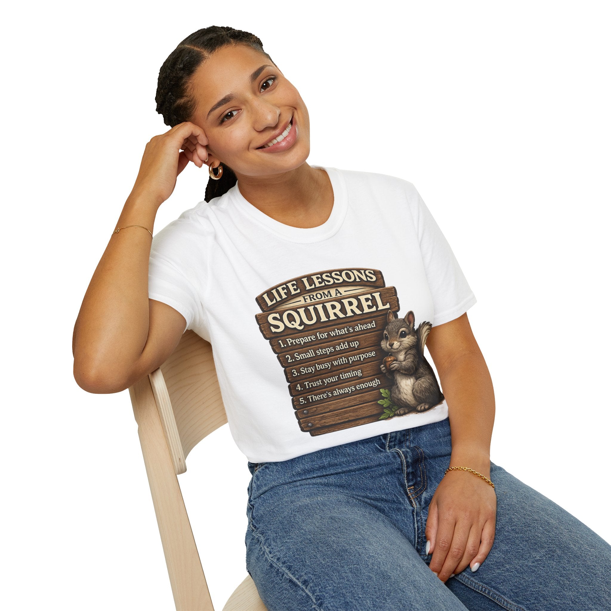 Squirrel Life Lessons T-Shirt