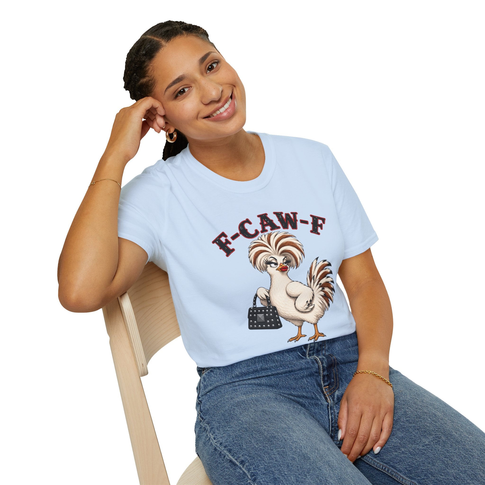 F-CAW-F Chicken Graphic T-Shirt