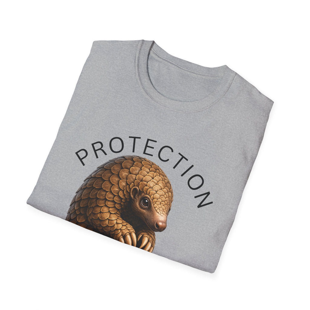 Protection Over Profit T-Shirt — Wildlife Conservation Pangolin Tee