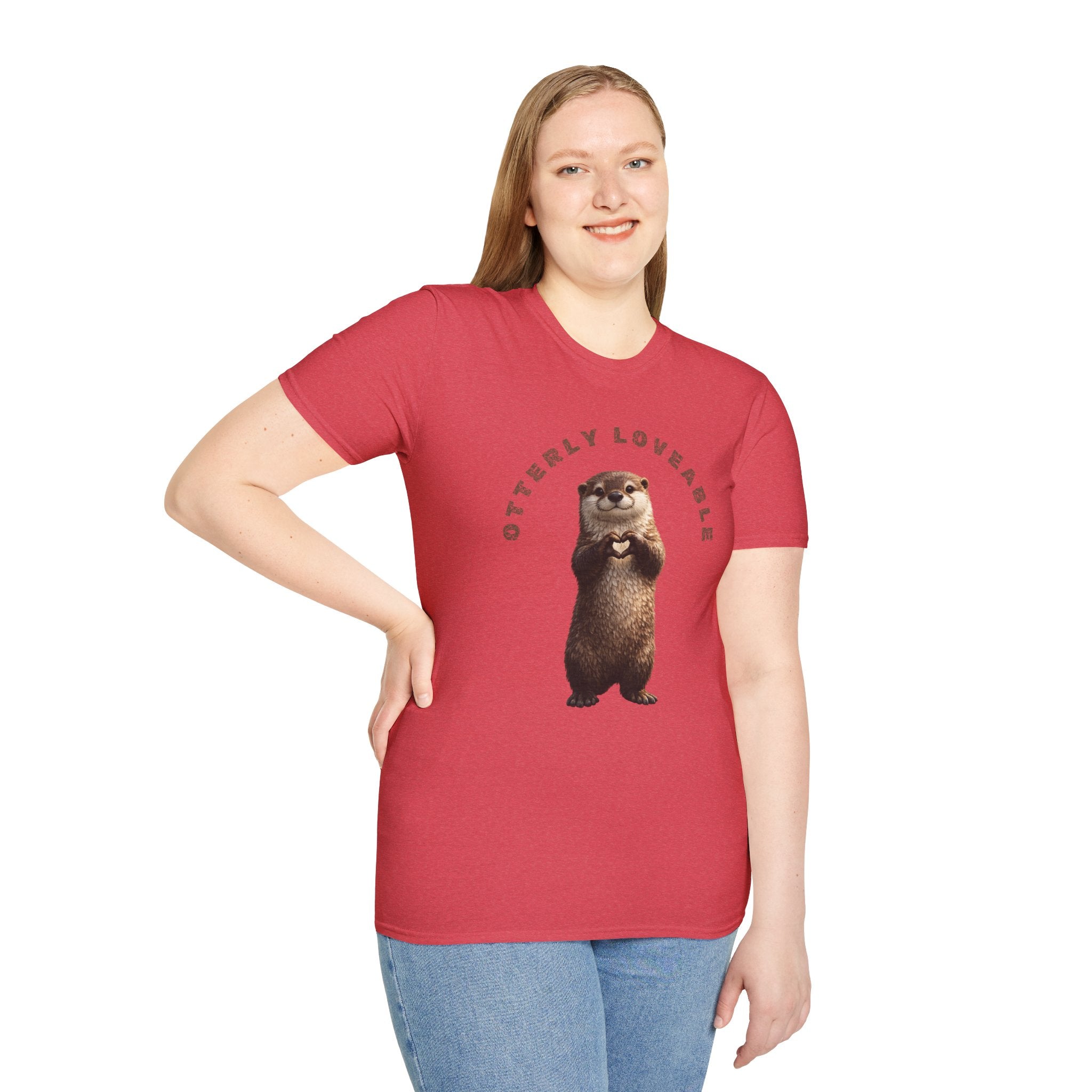 Otterly Loveable Otter Graphic Tee