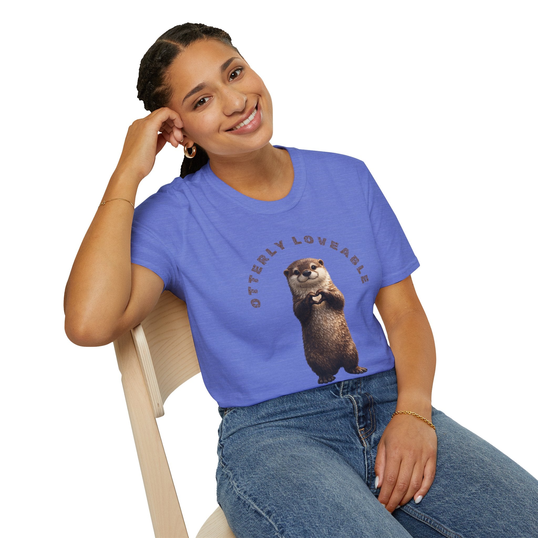 Otterly Loveable Otter Graphic Tee