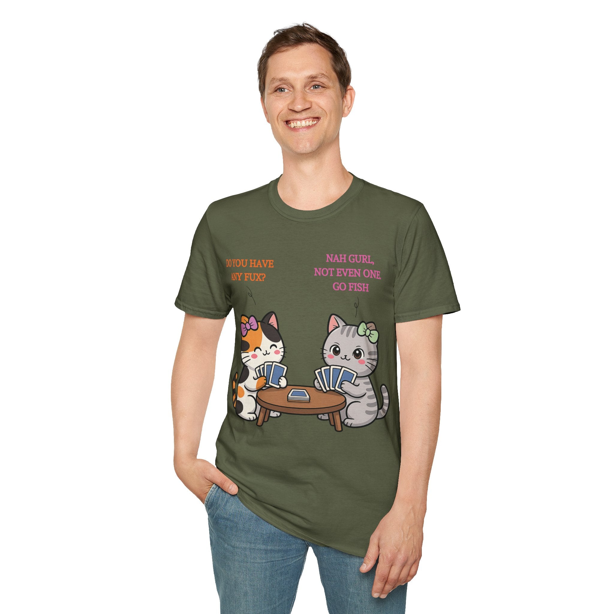 No Fux Go Fish Graphic Tee
