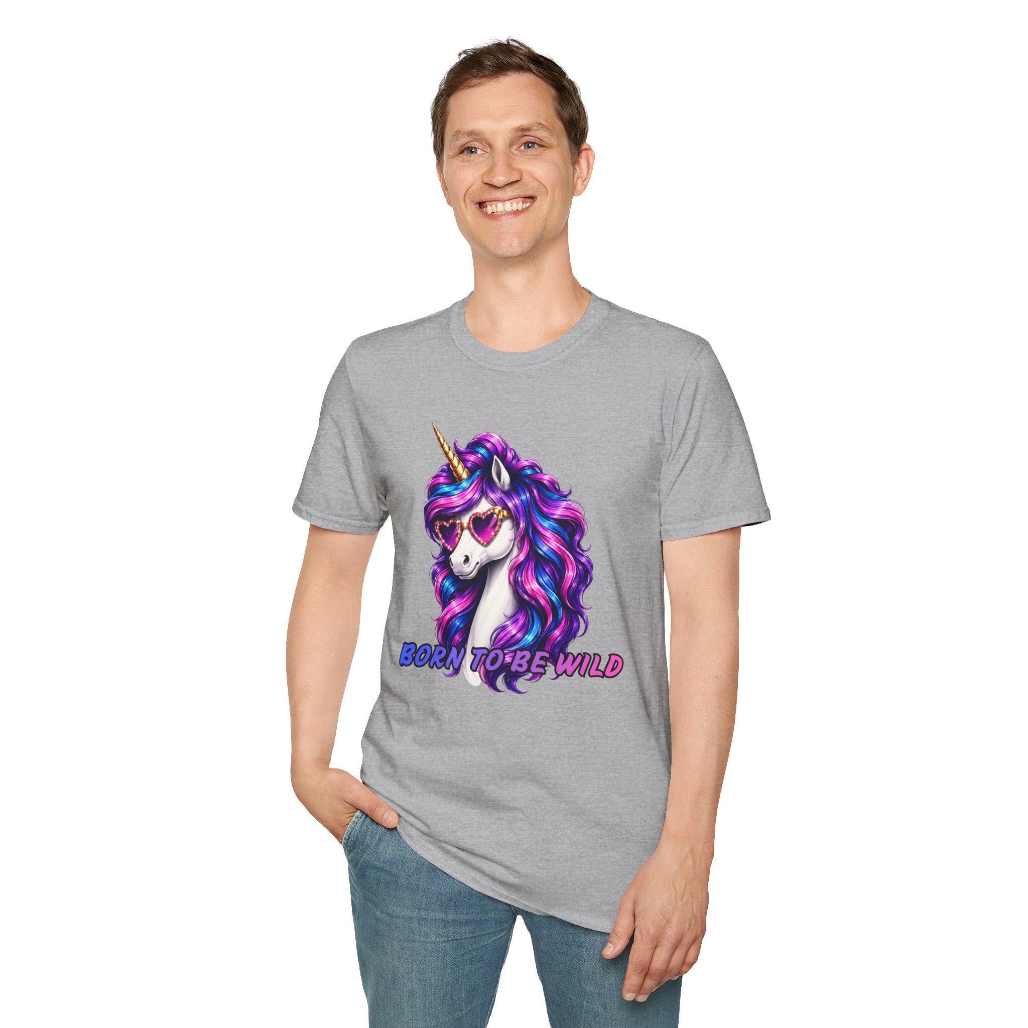 Born To Be Wild Unicorn Graphic Tee