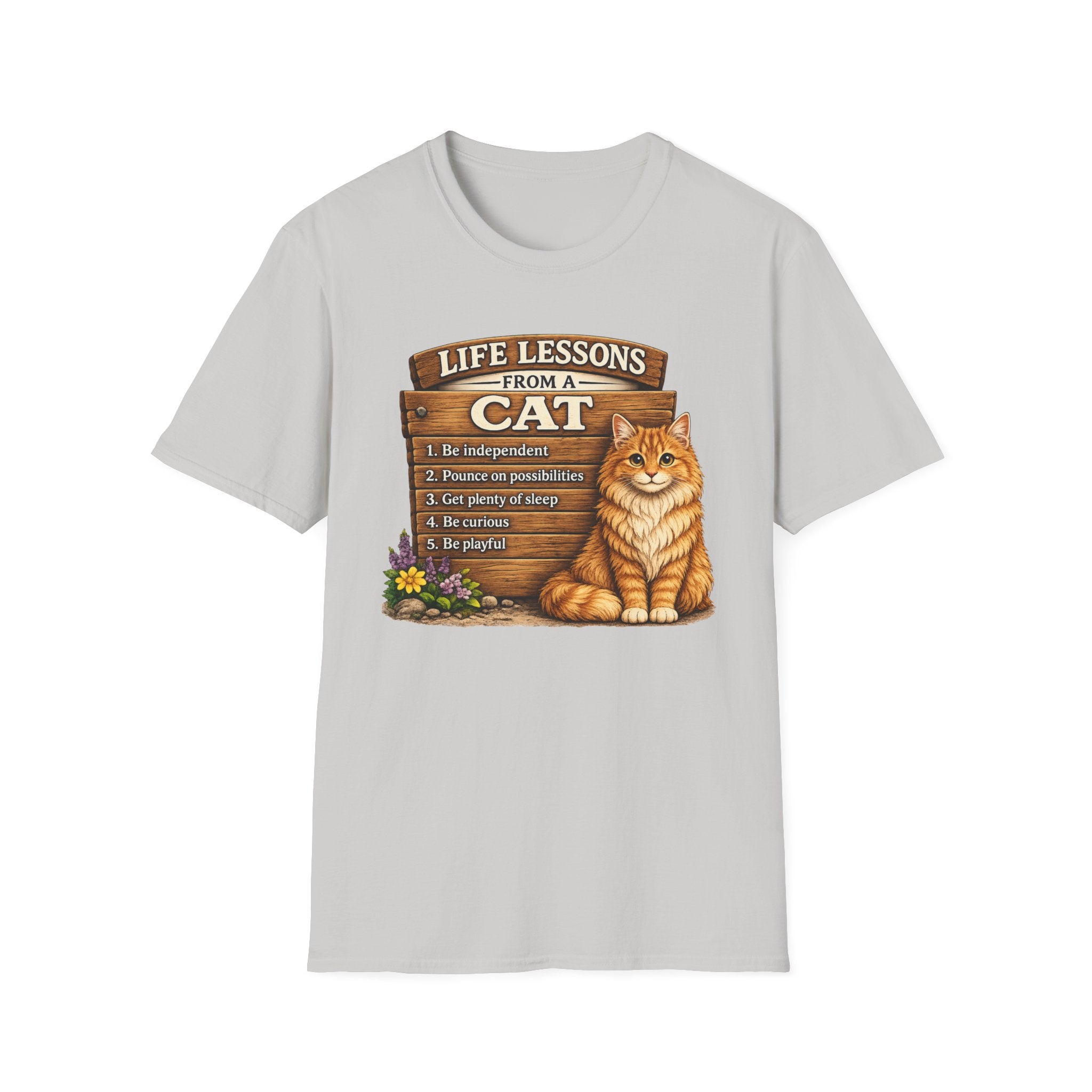 Life Lessons From a Cat T-Shirt