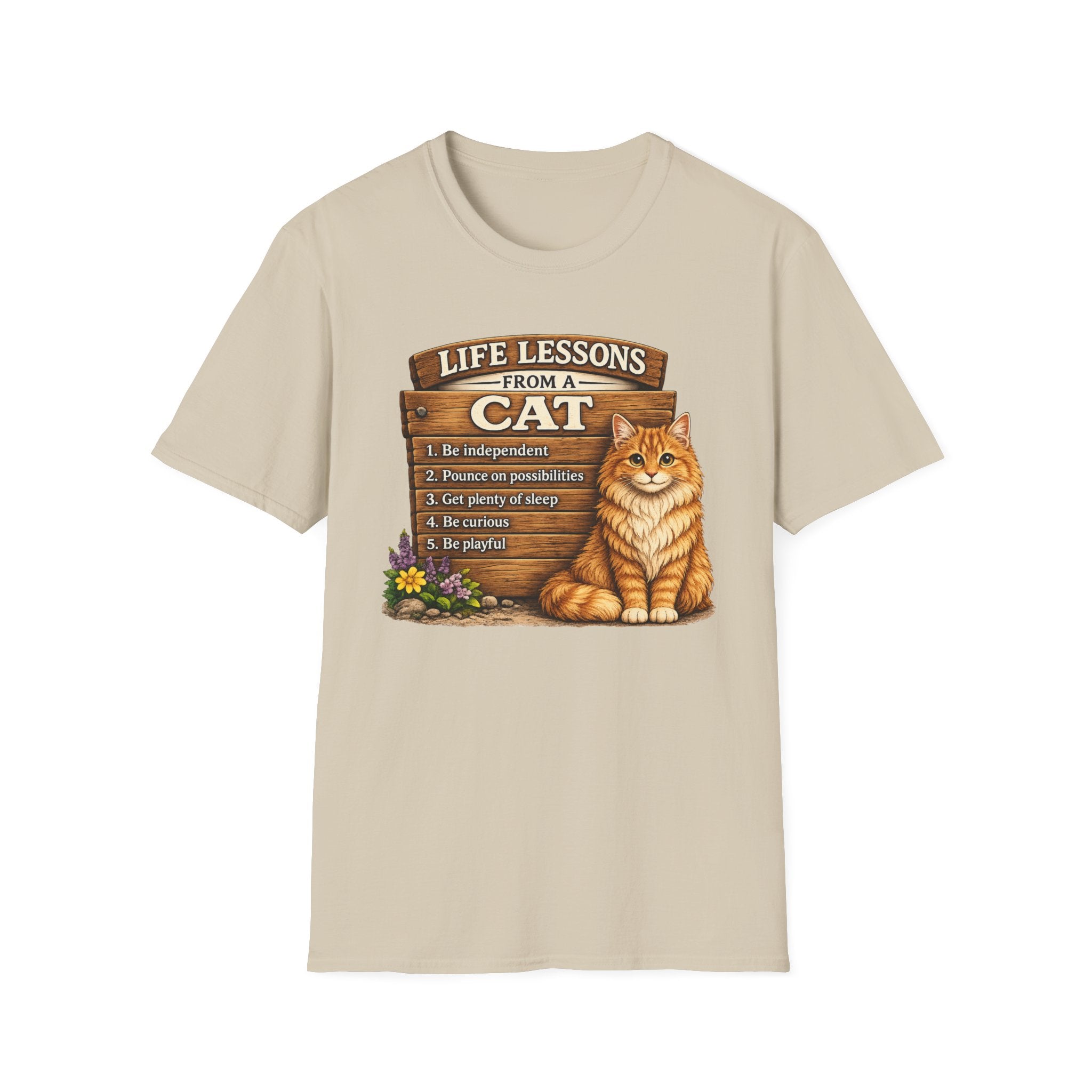 Life Lessons From a Cat T-Shirt