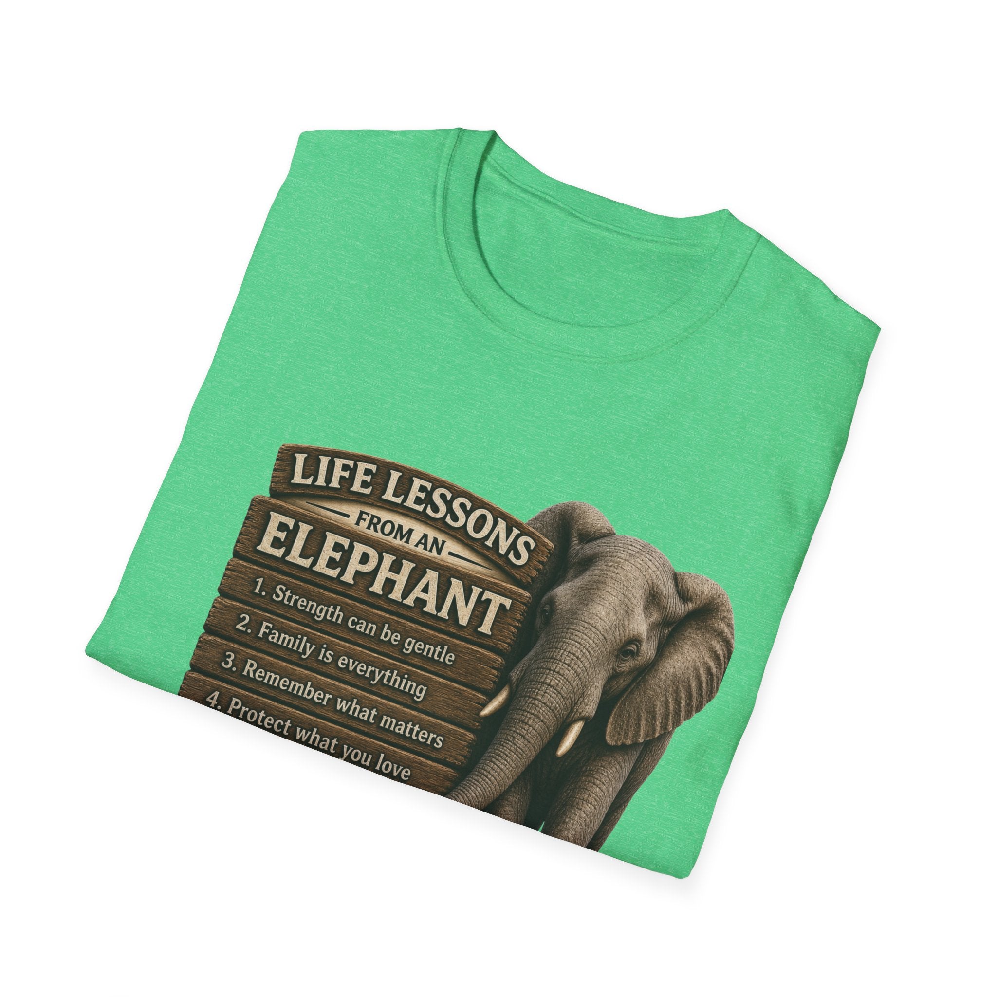 Elephant Life Lessons Wildlife Tee