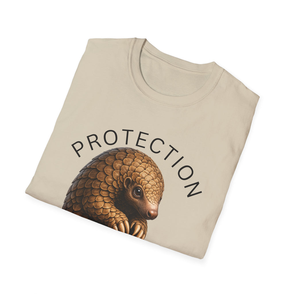 Protection Over Profit T-Shirt — Wildlife Conservation Pangolin Tee