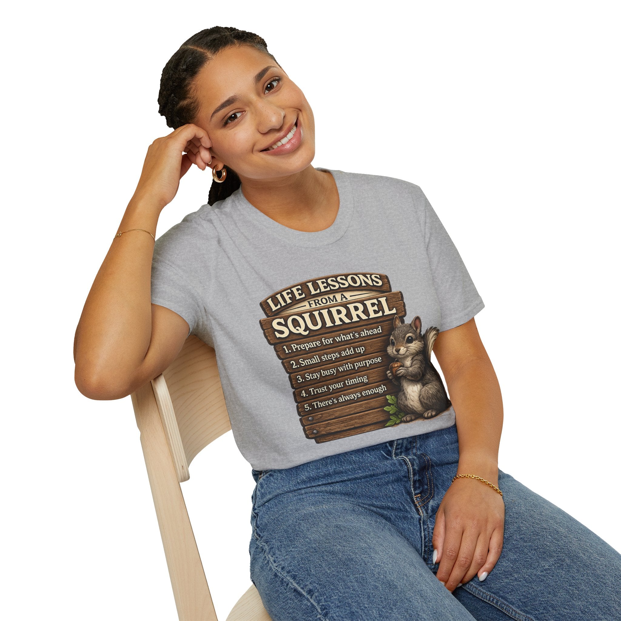Squirrel Life Lessons T-Shirt