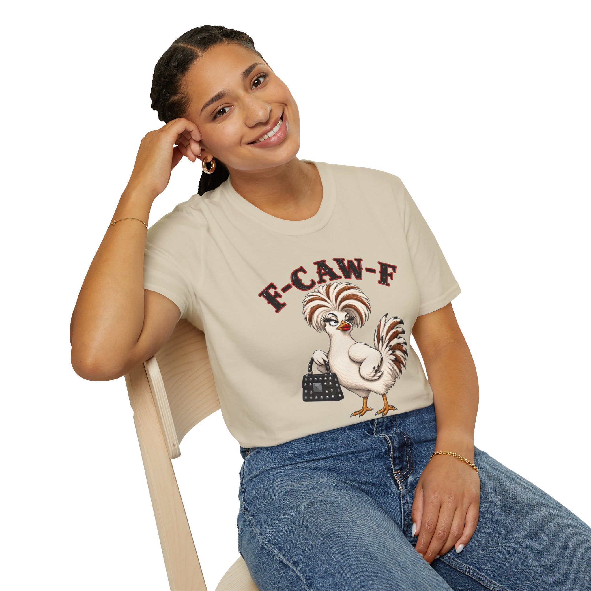 F-CAW-F Chicken Graphic T-Shirt