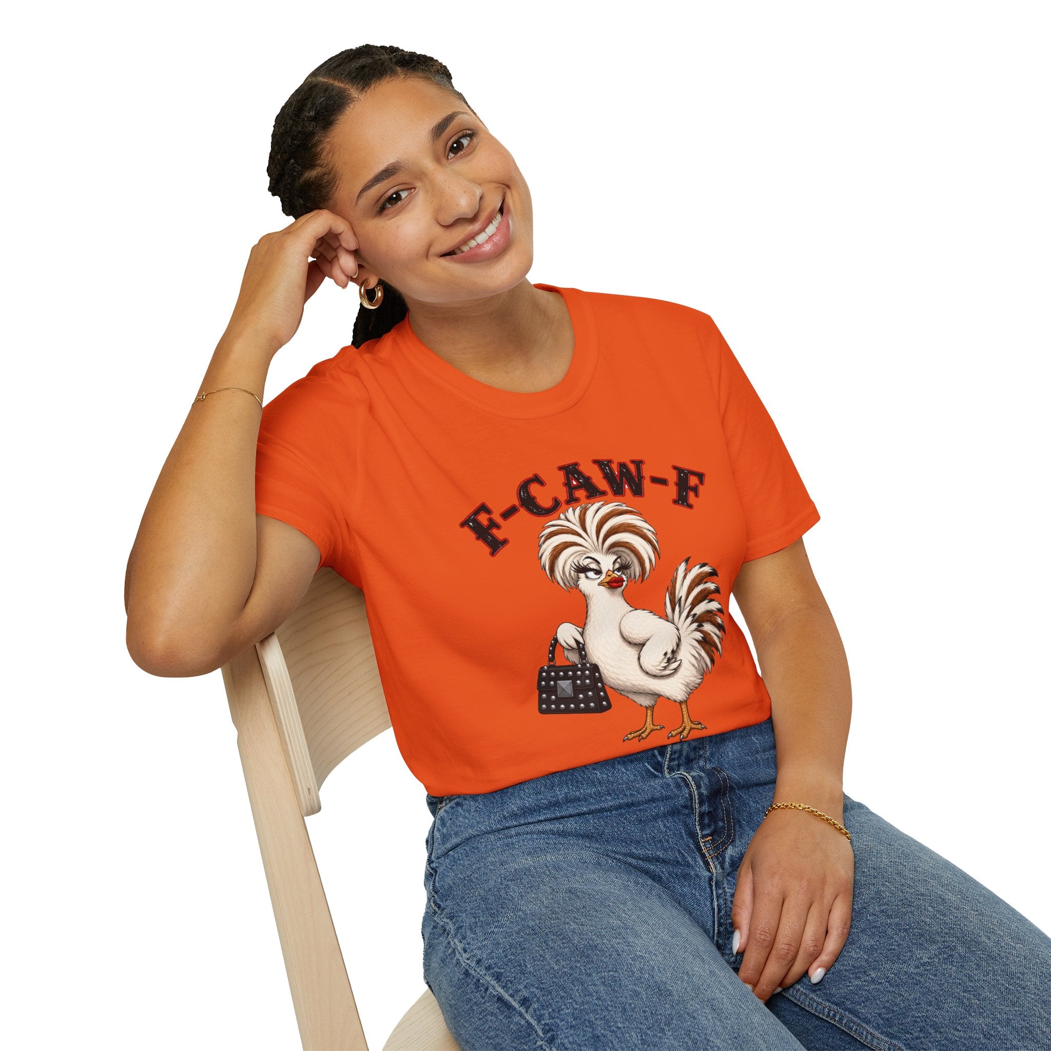 F-CAW-F Chicken Graphic T-Shirt