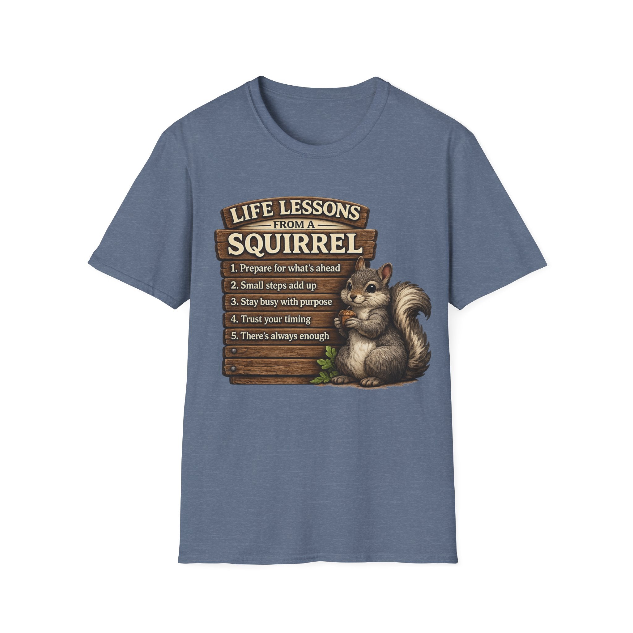 Squirrel Life Lessons T-Shirt