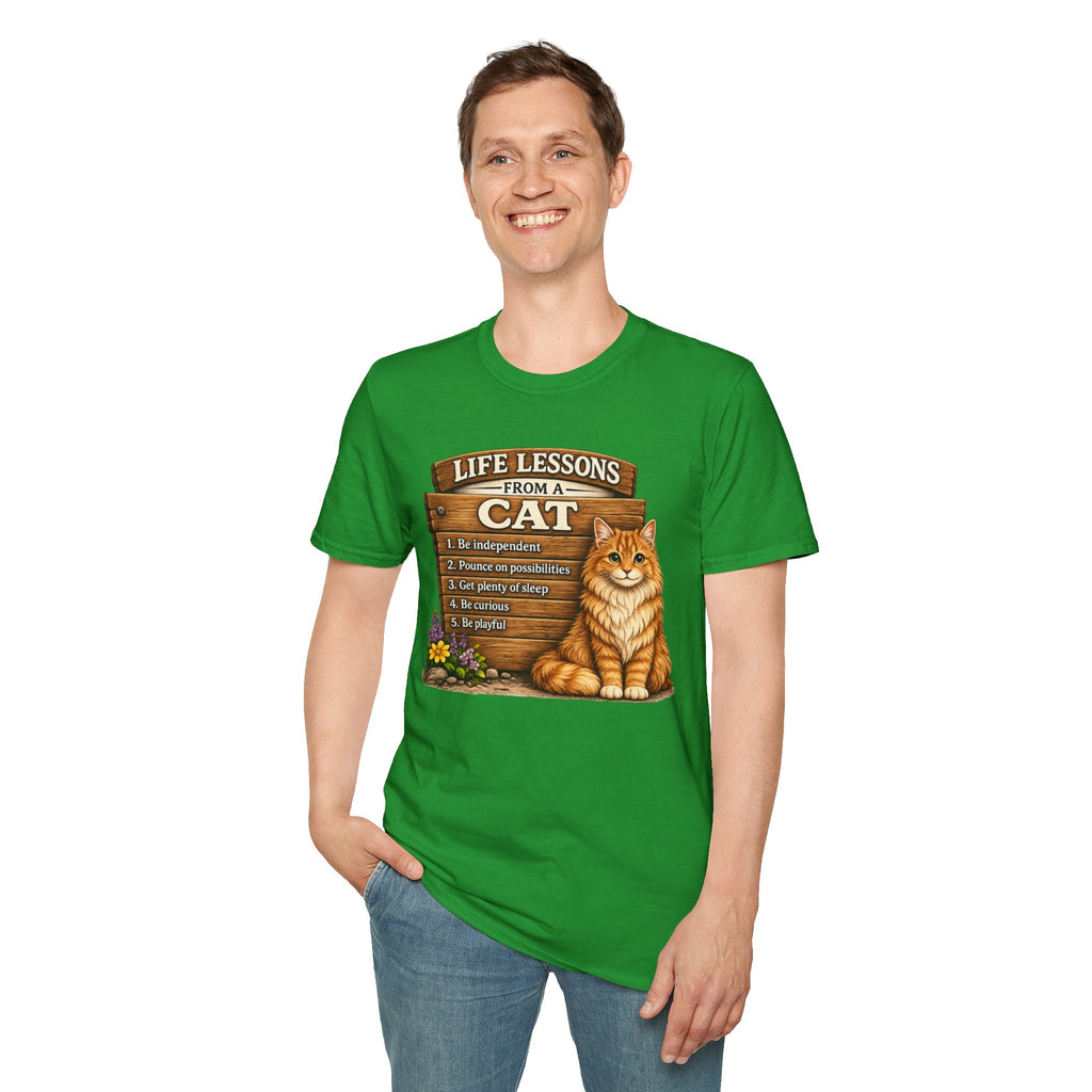 Life Lessons From a Cat T-Shirt