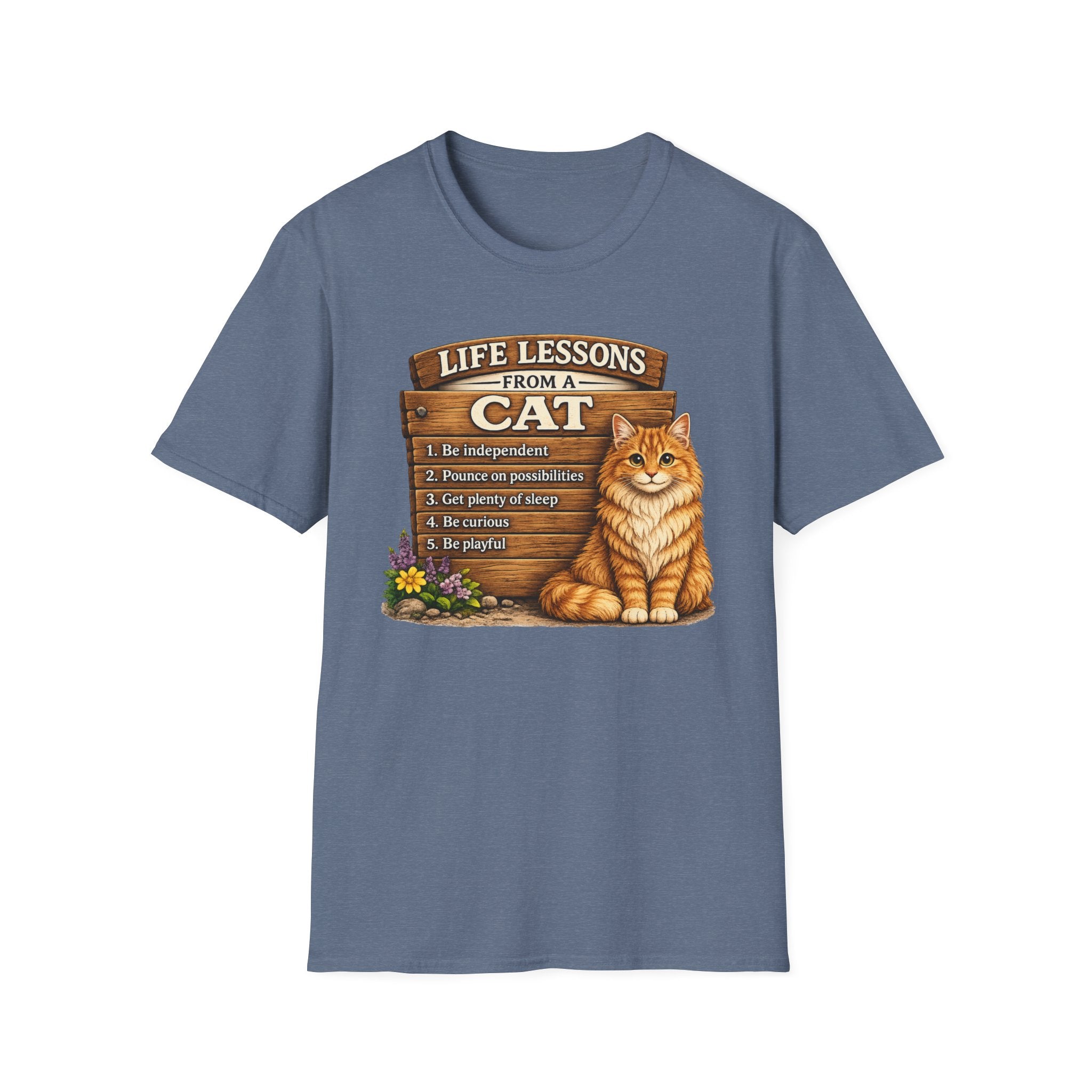 Life Lessons From a Cat T-Shirt