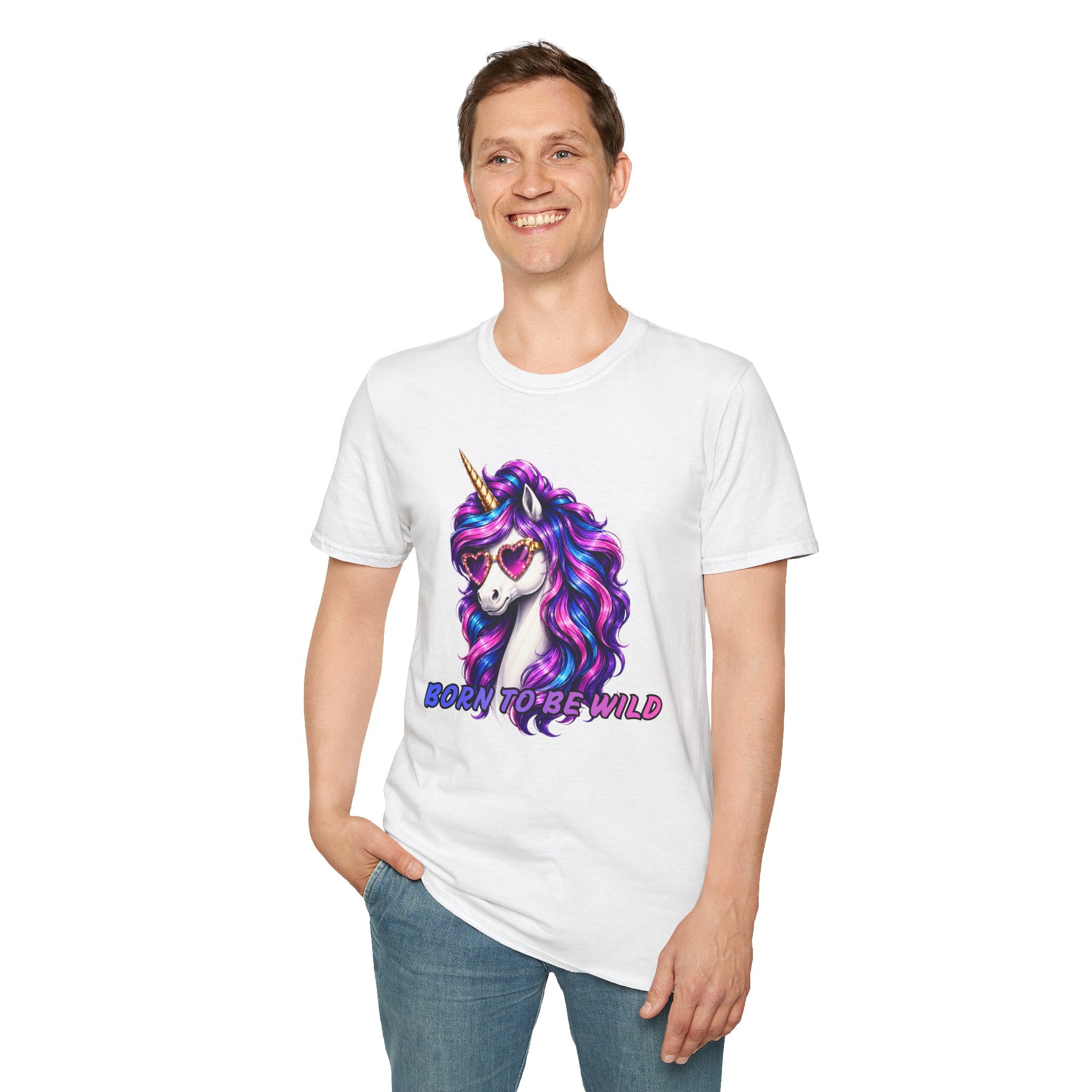 Born To Be Wild Unicorn Graphic Tee