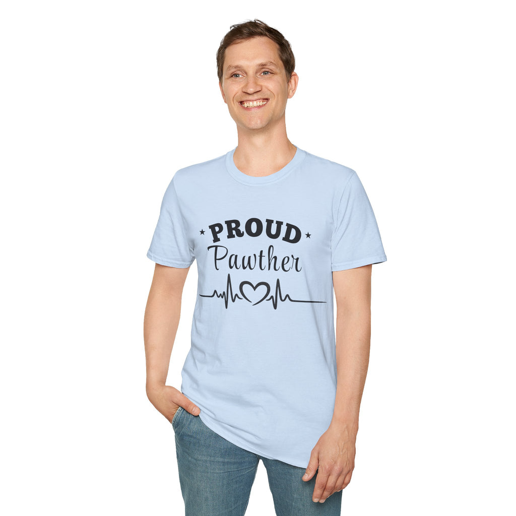 Proud Pawther Pet Dad T-Shirt