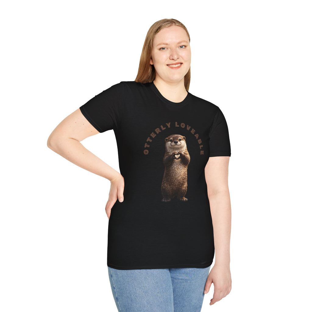 Otterly Loveable Otter Graphic Tee