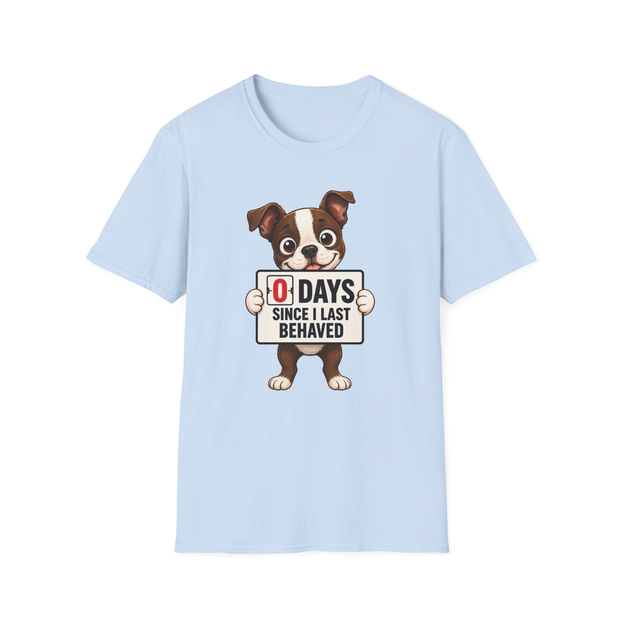 "0 Days Since I Last Behaved" T-Shirt