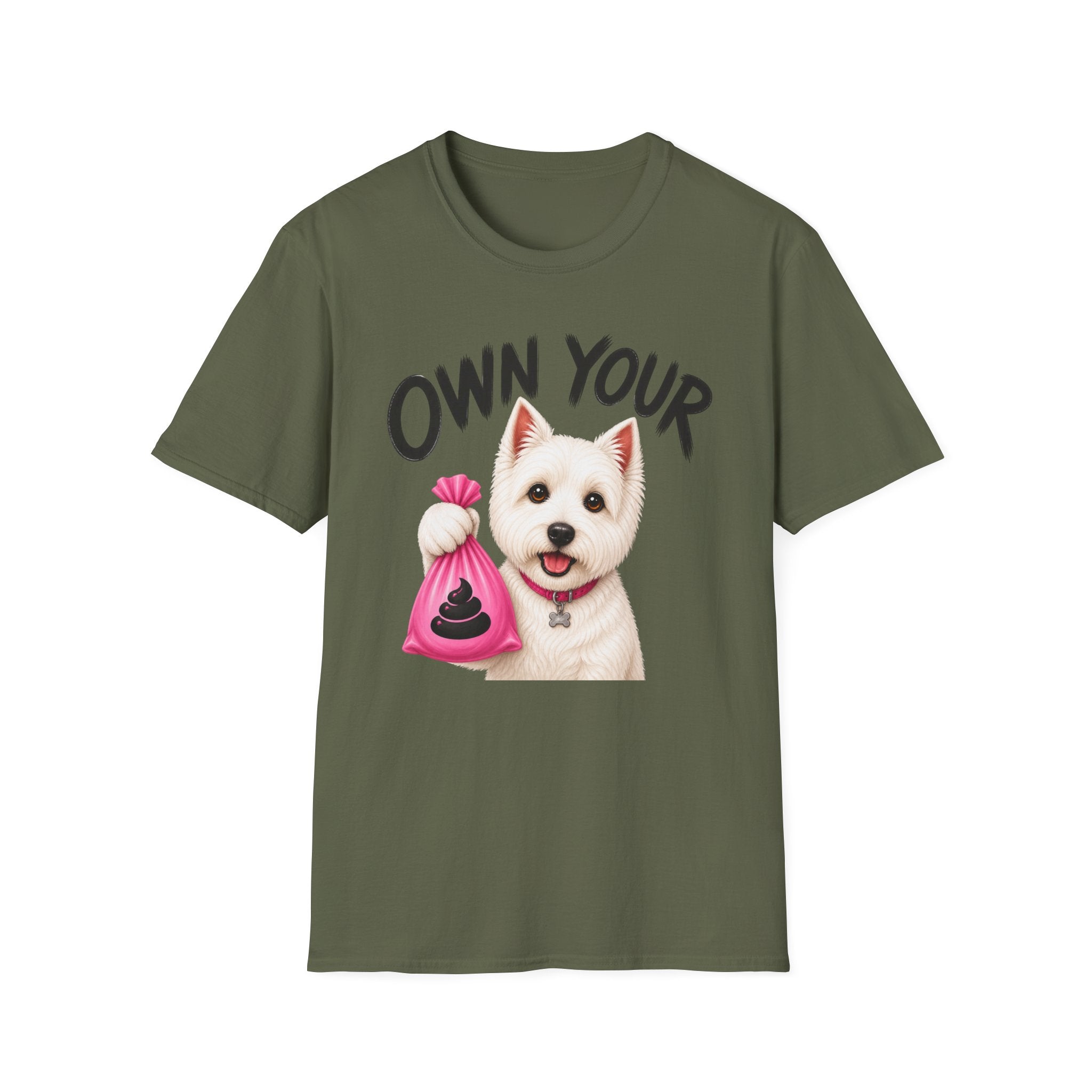 Own Your Poop Dog T-Shirt