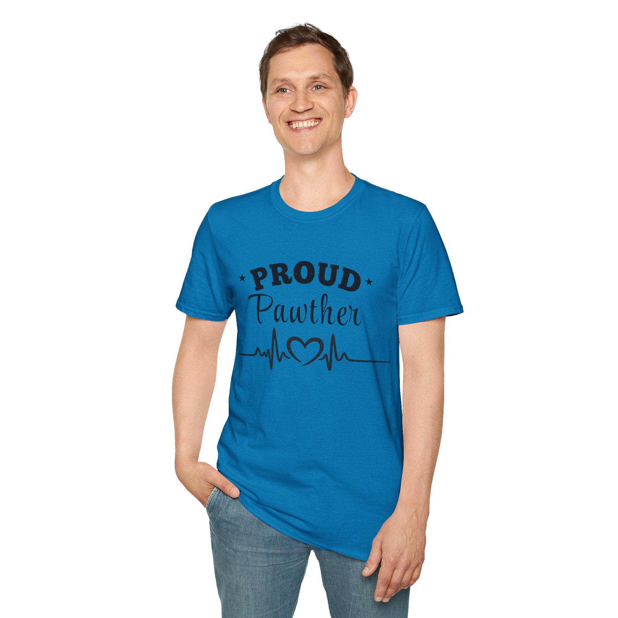 Proud Pawther Pet Dad T-Shirt