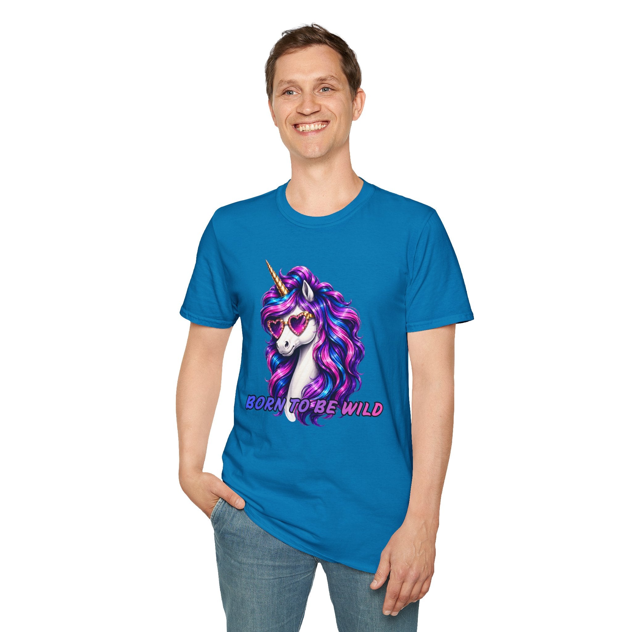 Born To Be Wild Unicorn Graphic Tee