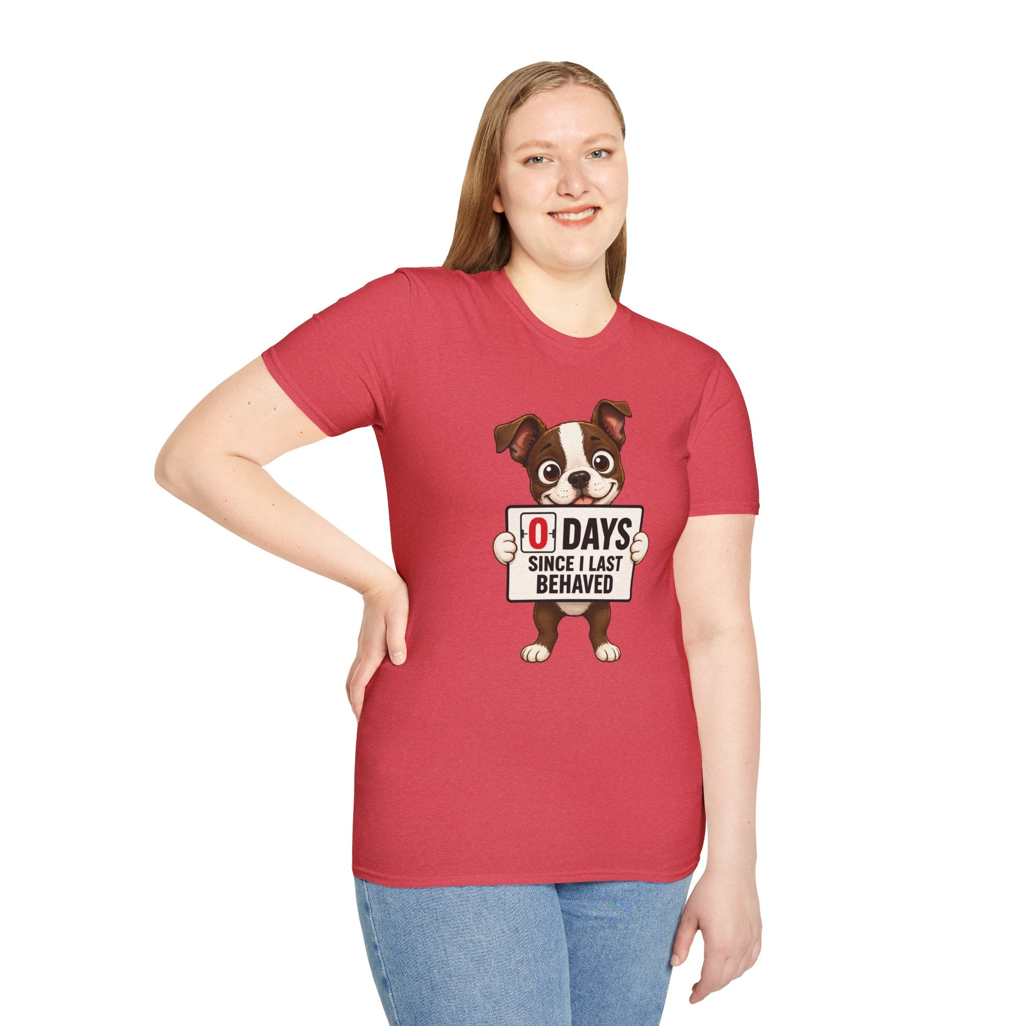 "0 Days Since I Last Behaved" T-Shirt