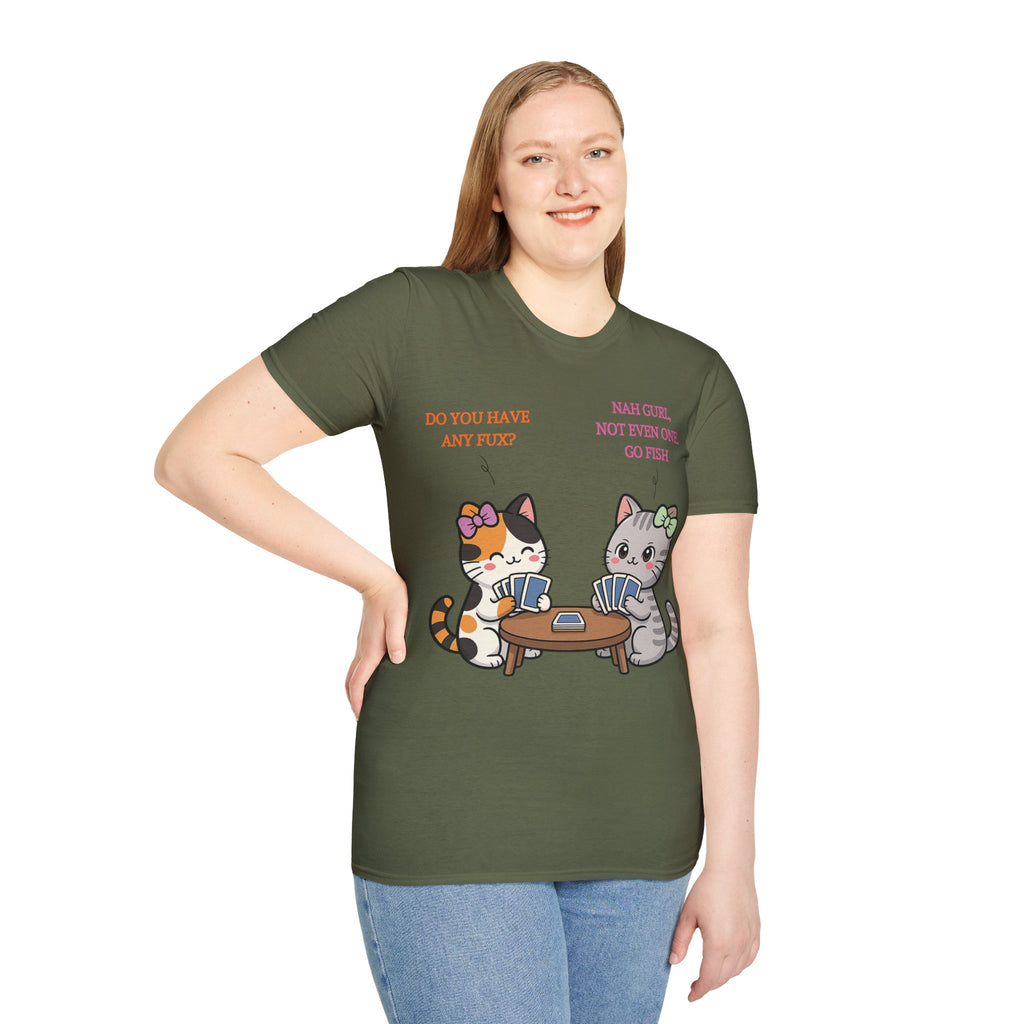 No Fux Go Fish Graphic Tee