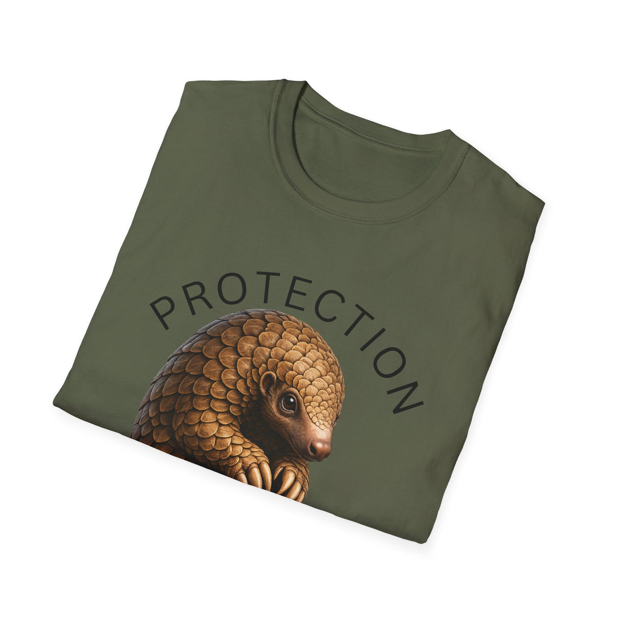 Protection Over Profit T-Shirt — Wildlife Conservation Pangolin Tee