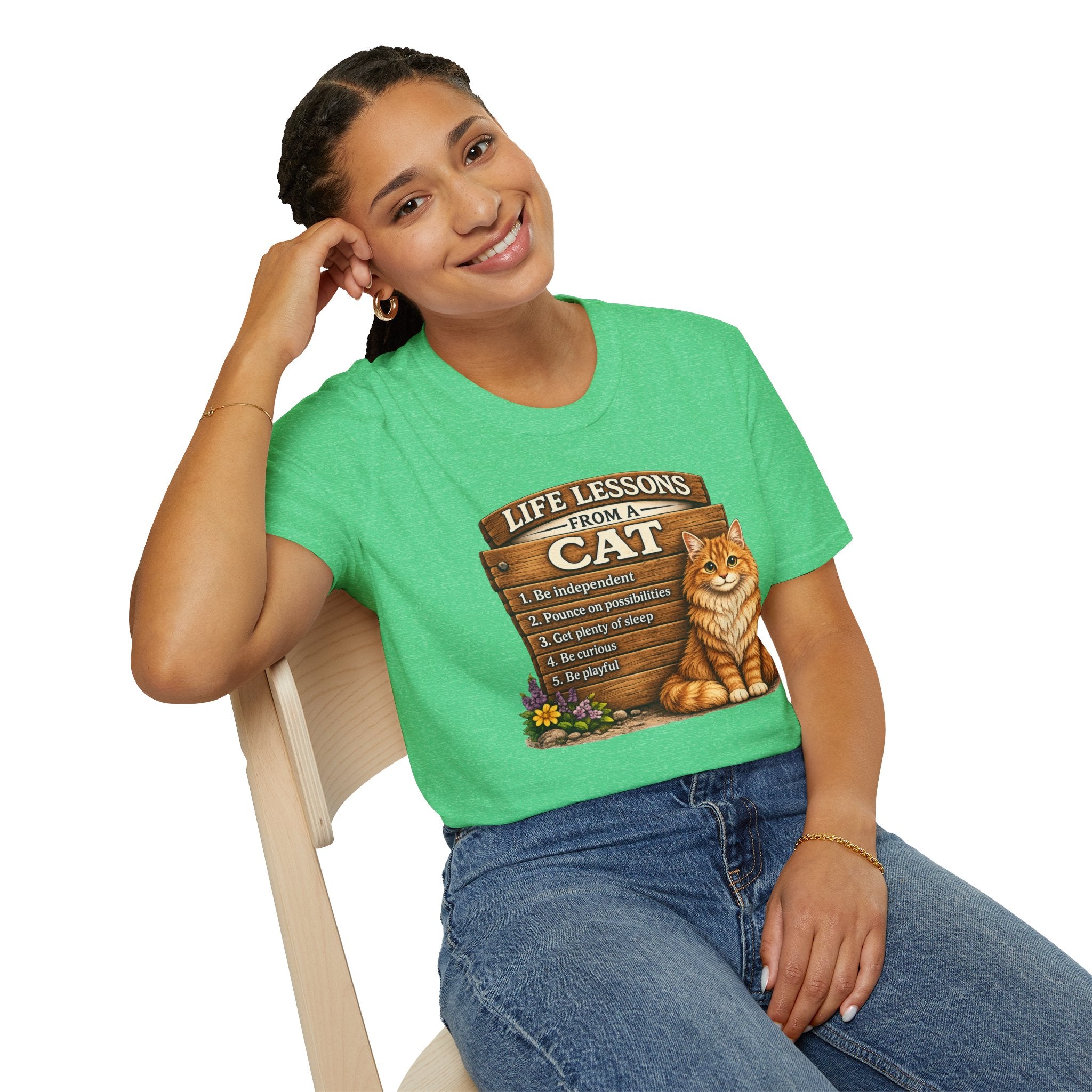Life Lessons From a Cat T-Shirt