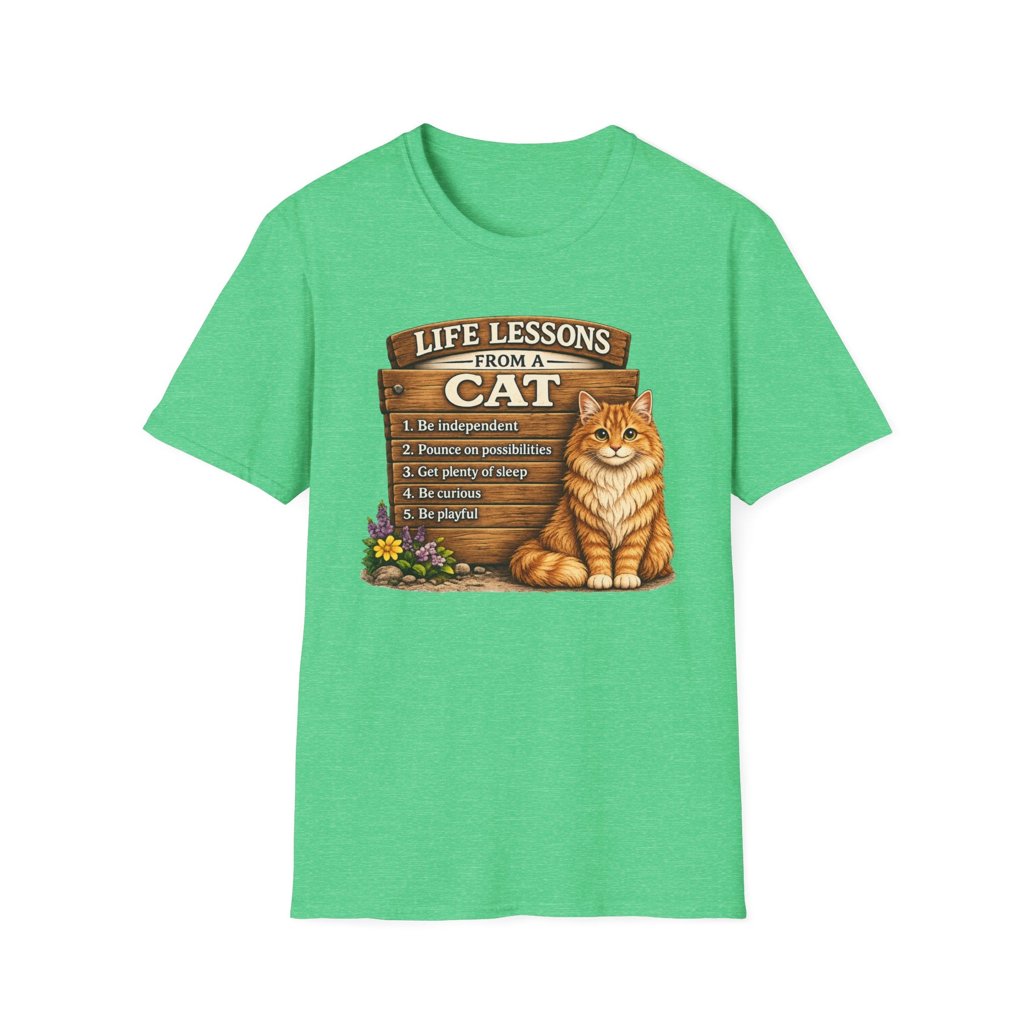 Life Lessons From a Cat T-Shirt